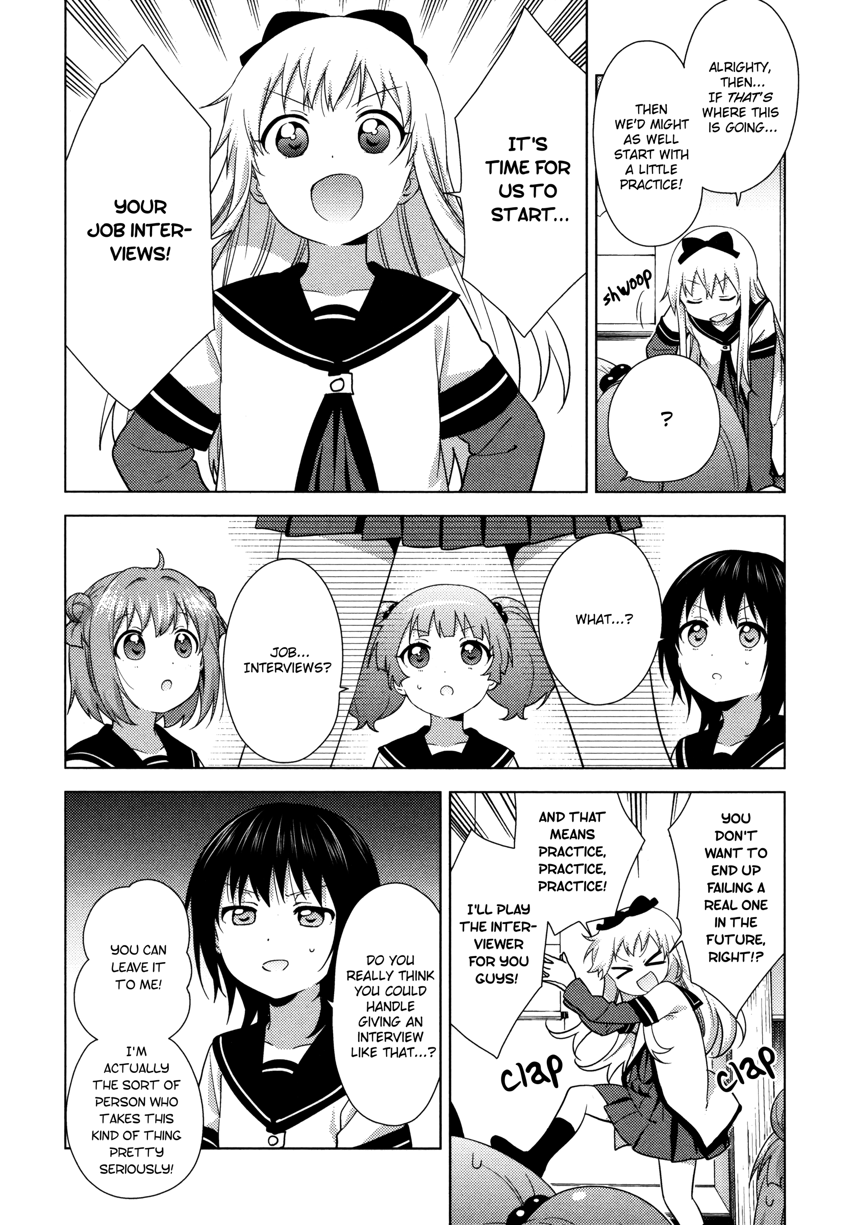 Yuru Yuri - Vol.17 Chapter 135: It's An "At Home" Kind Of Workplace ♪