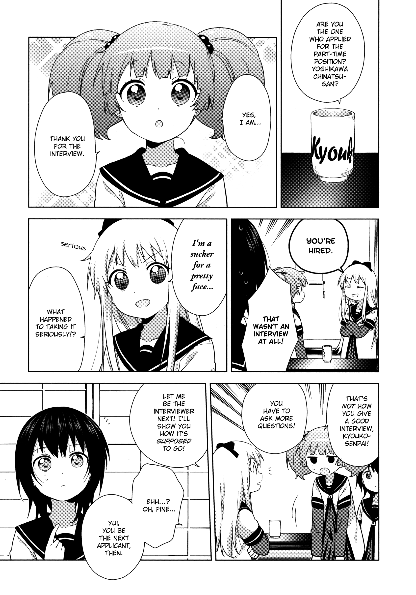 Yuru Yuri - Vol.17 Chapter 135: It's An "At Home" Kind Of Workplace ♪