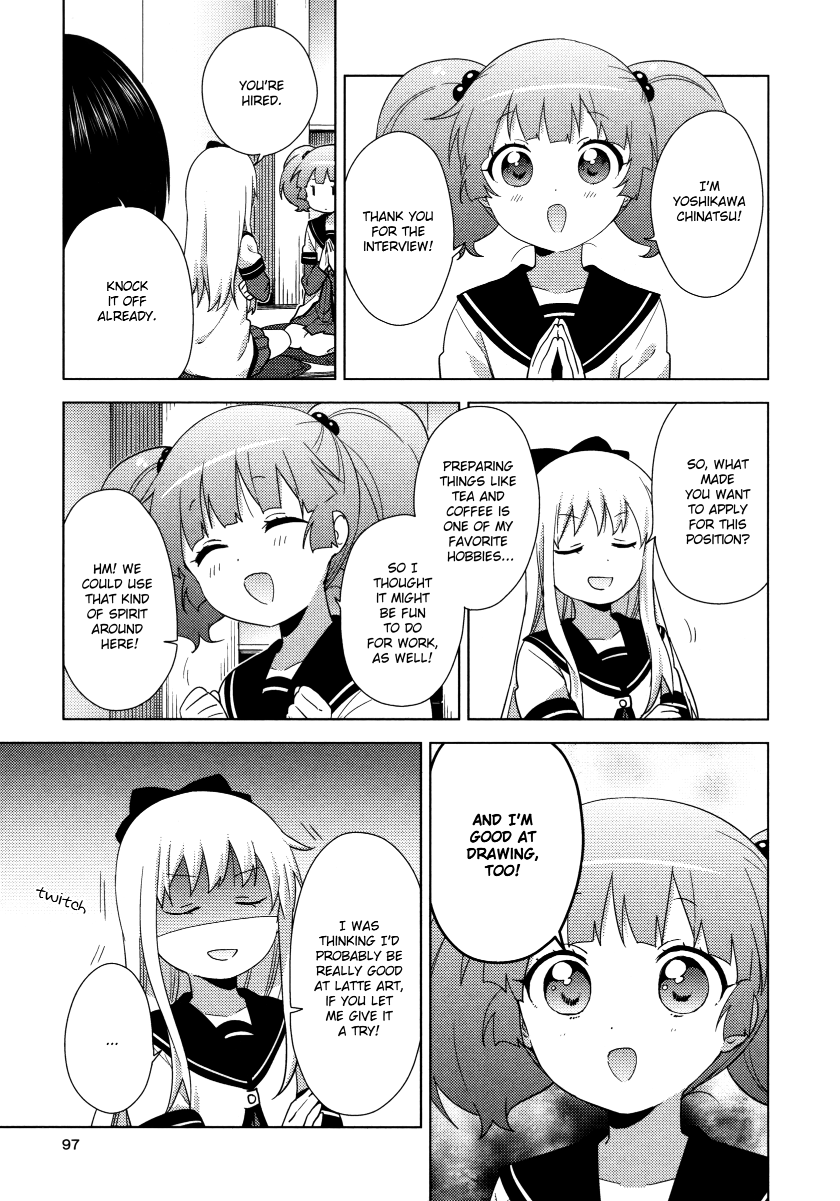 Yuru Yuri - Vol.17 Chapter 135: It's An "At Home" Kind Of Workplace ♪