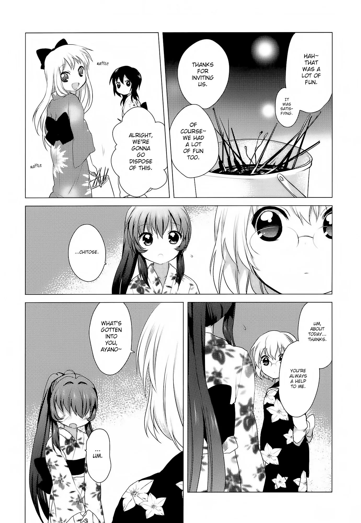 Yuru Yuri - Vol.2 Chapter 19: Serious Blood Loss: The (Small Scale) Fireworks Party