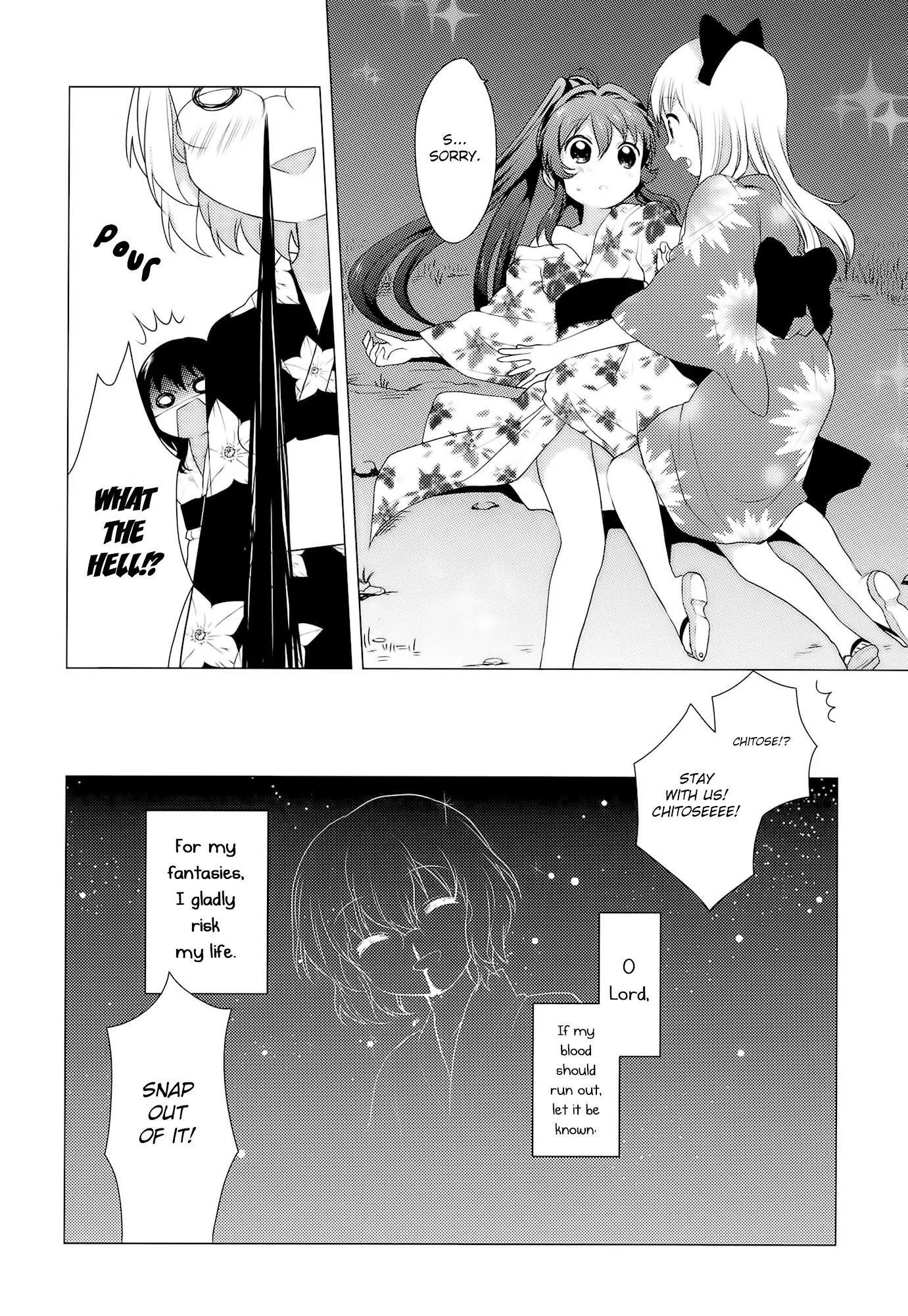 Yuru Yuri - Vol.2 Chapter 19: Serious Blood Loss: The (Small Scale) Fireworks Party