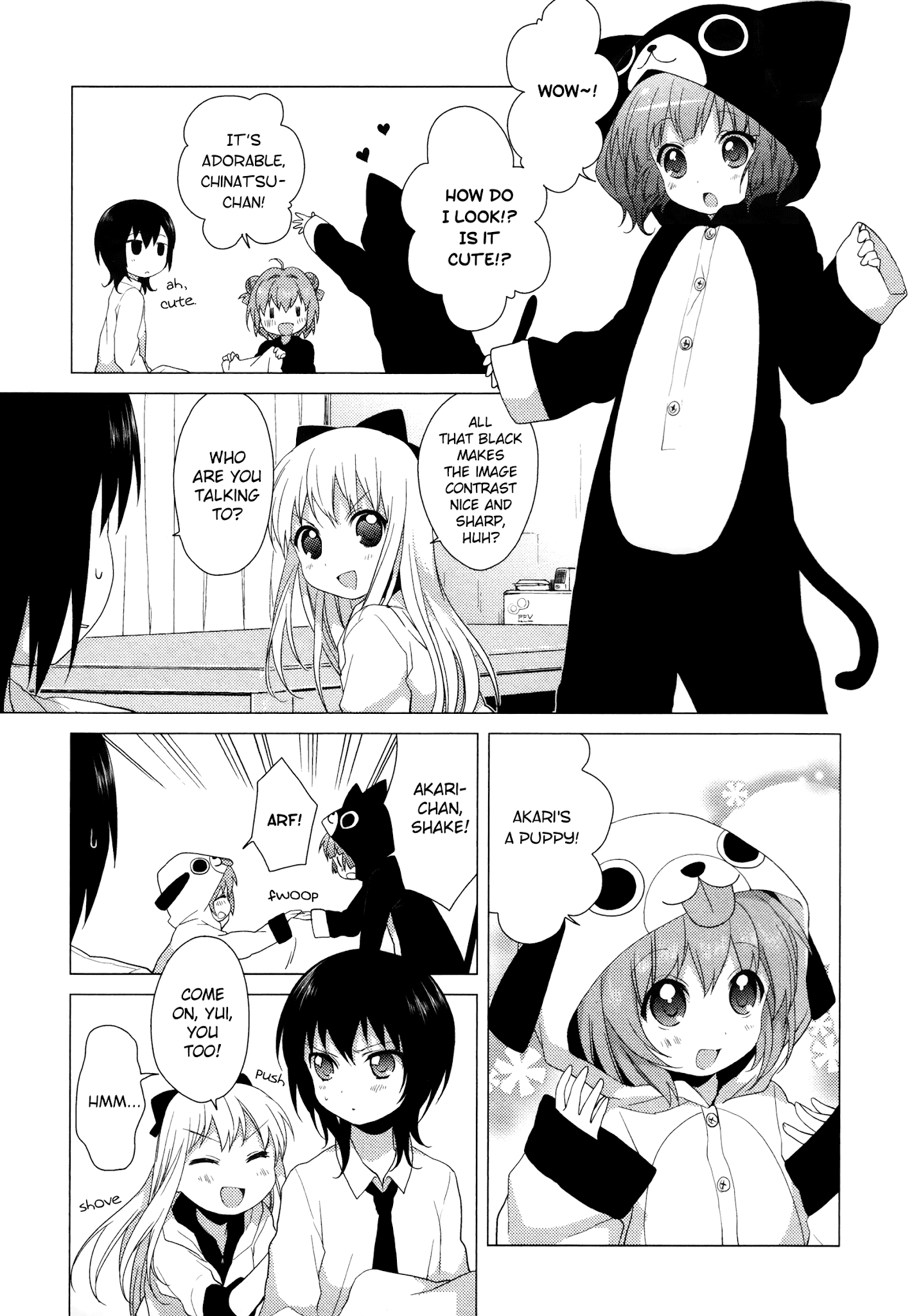 Yuru Yuri - Chapter 32.6: Bonus Track 7: Just Trying It On