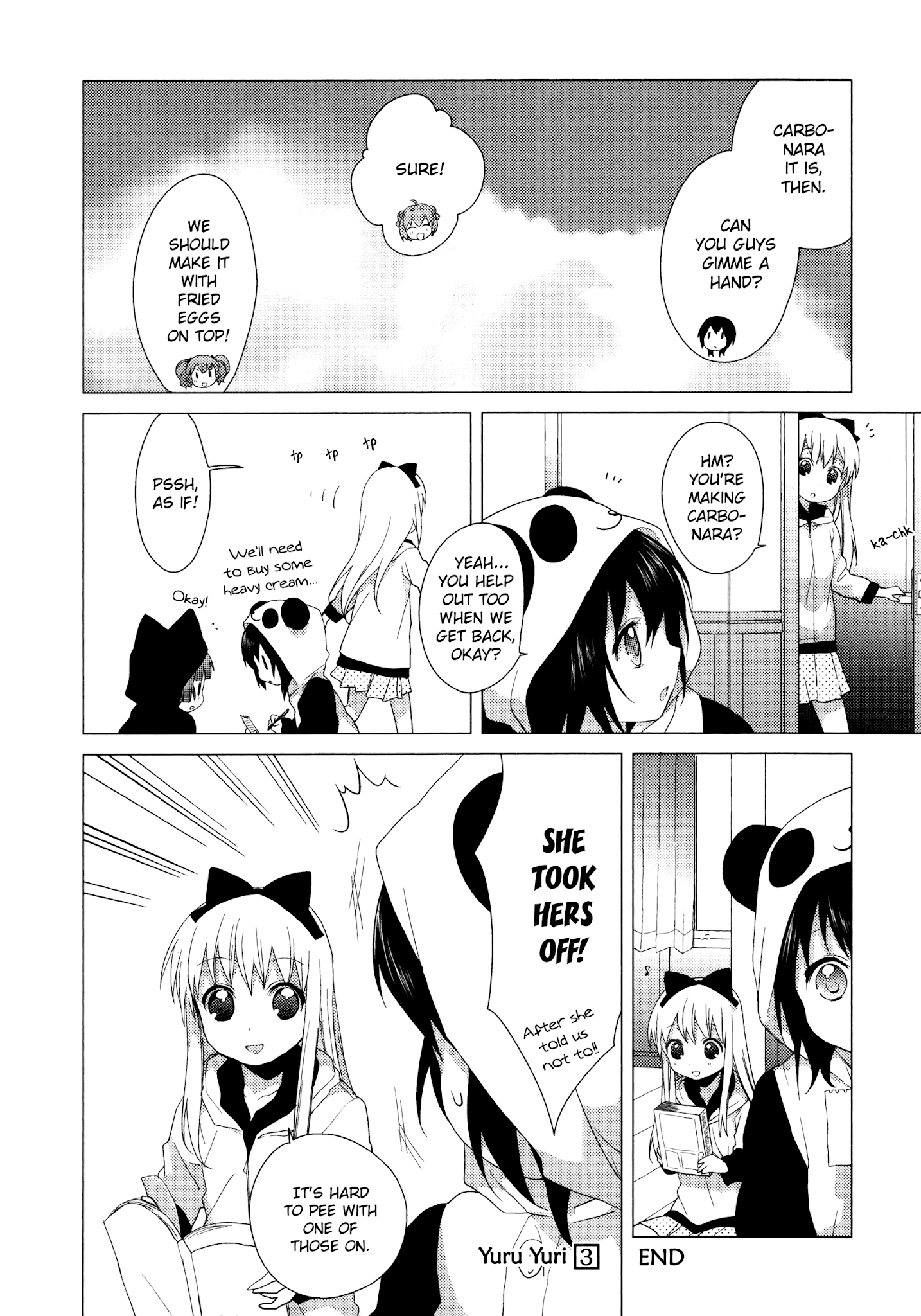 Yuru Yuri - Chapter 32.6: Bonus Track 7: Just Trying It On