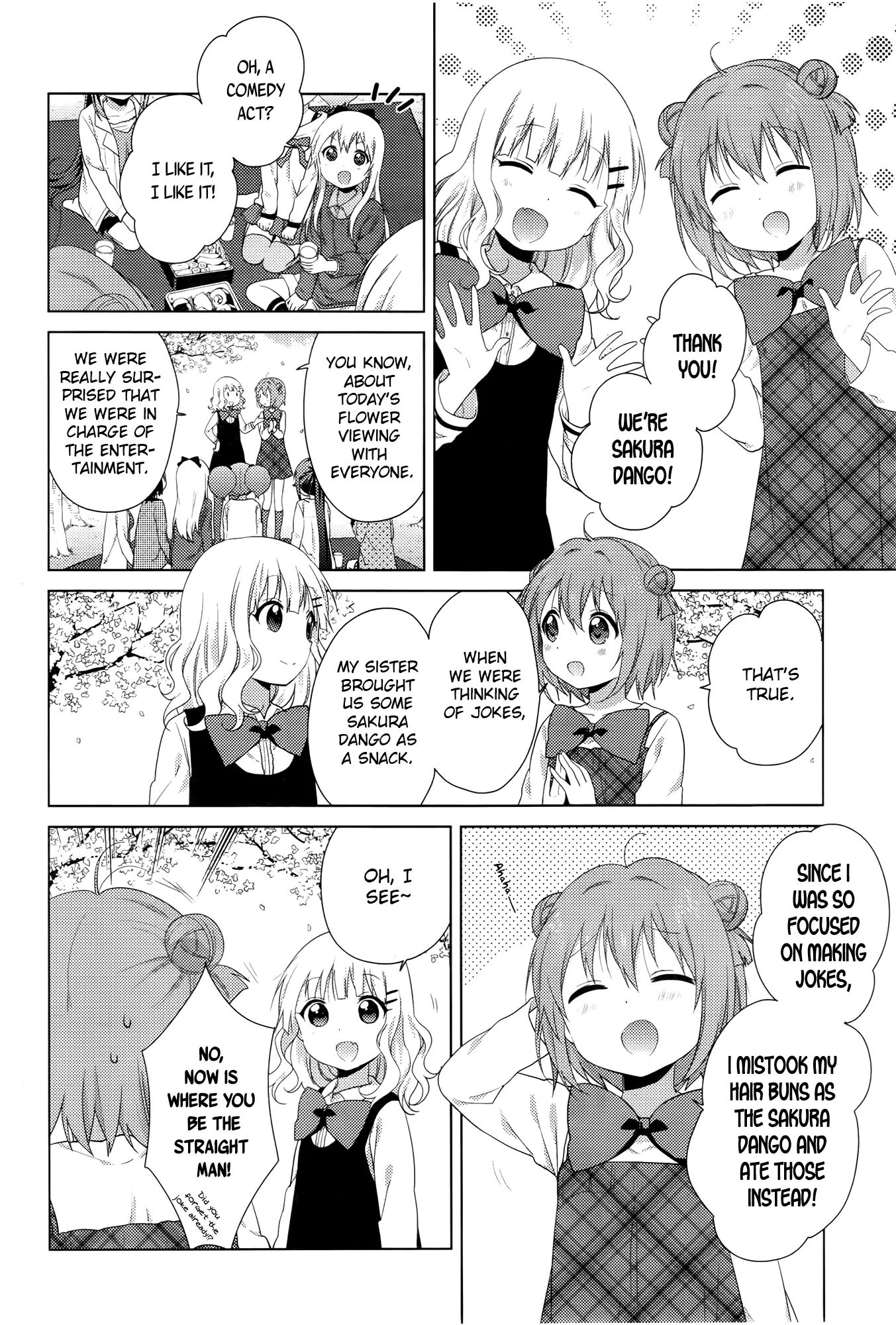 Yuru Yuri - Vol.12 Chapter 83: Flower Viewing With A Bang