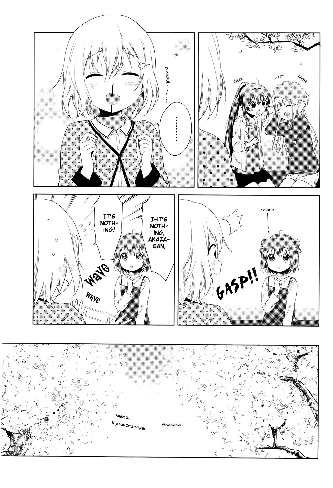 Yuru Yuri - Vol.12 Chapter 83: Flower Viewing With A Bang