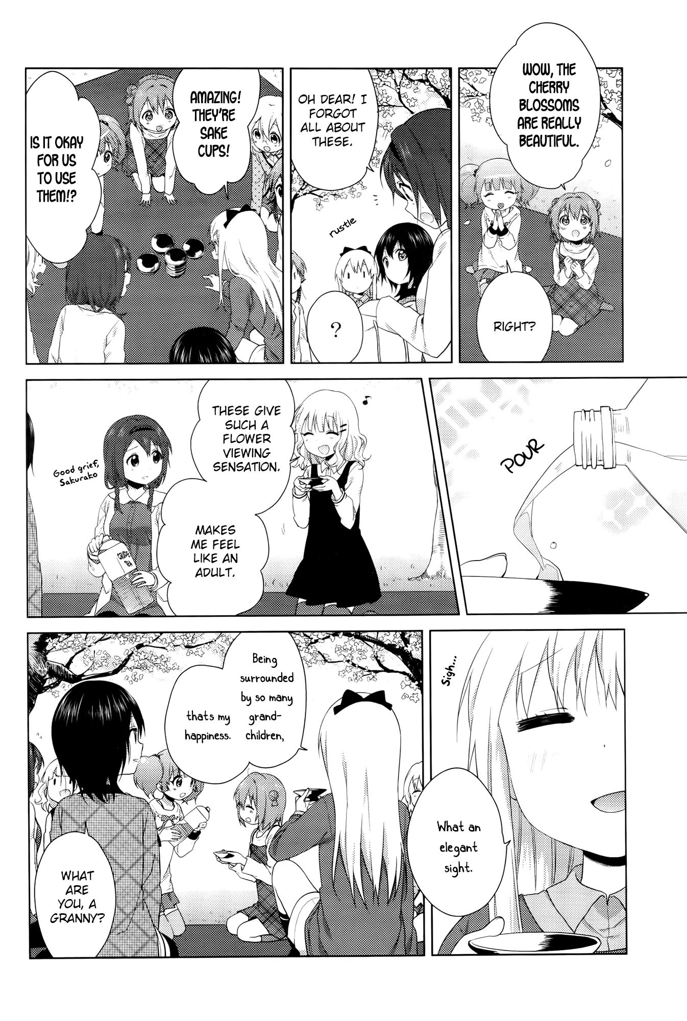 Yuru Yuri - Vol.12 Chapter 83: Flower Viewing With A Bang