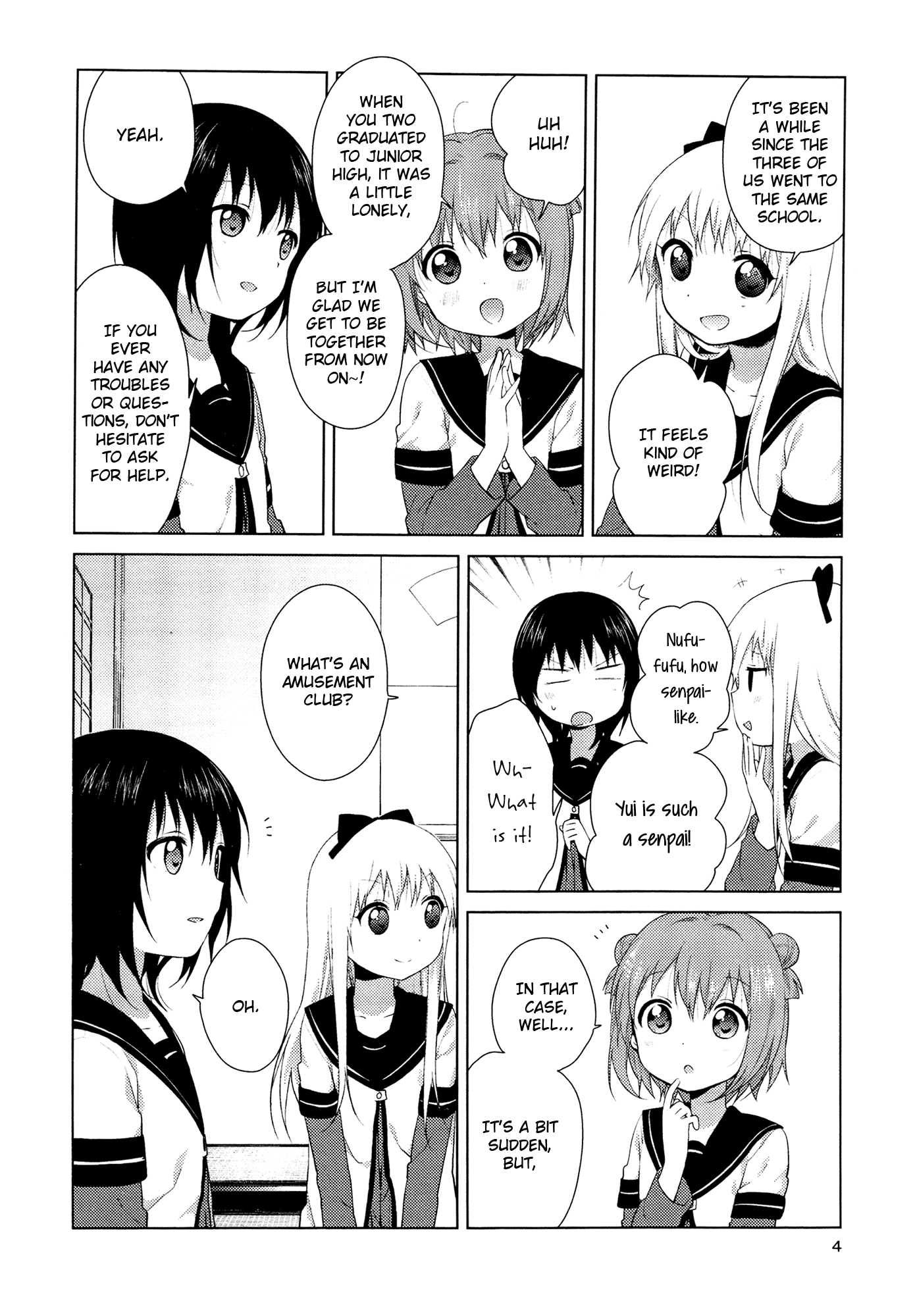 Yuru Yuri - Vol.11 Chapter 78.6: Beginnings R1: Eternity May Exist...but Do Miracles!?