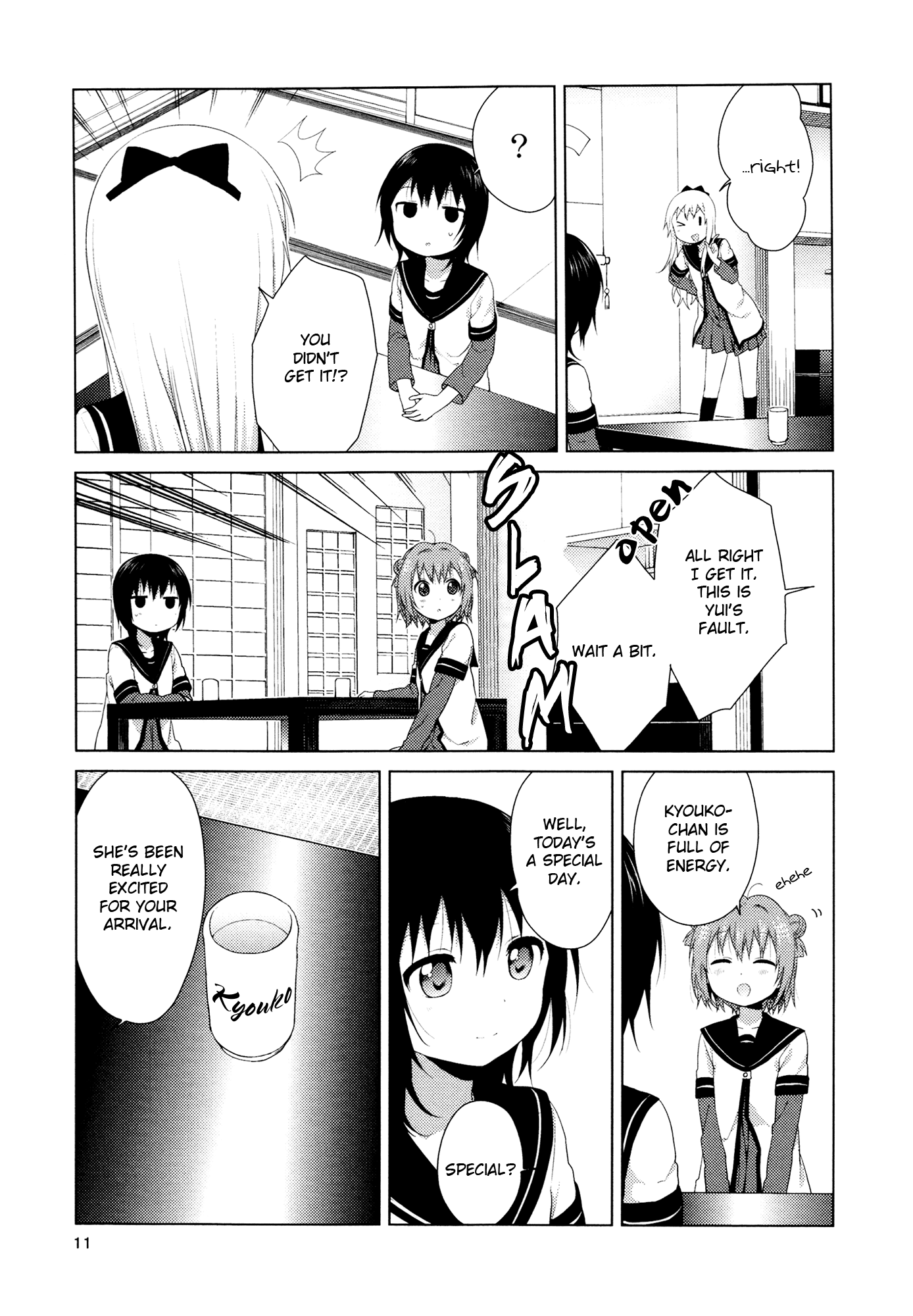 Yuru Yuri - Vol.11 Chapter 78.6: Beginnings R1: Eternity May Exist...but Do Miracles!?