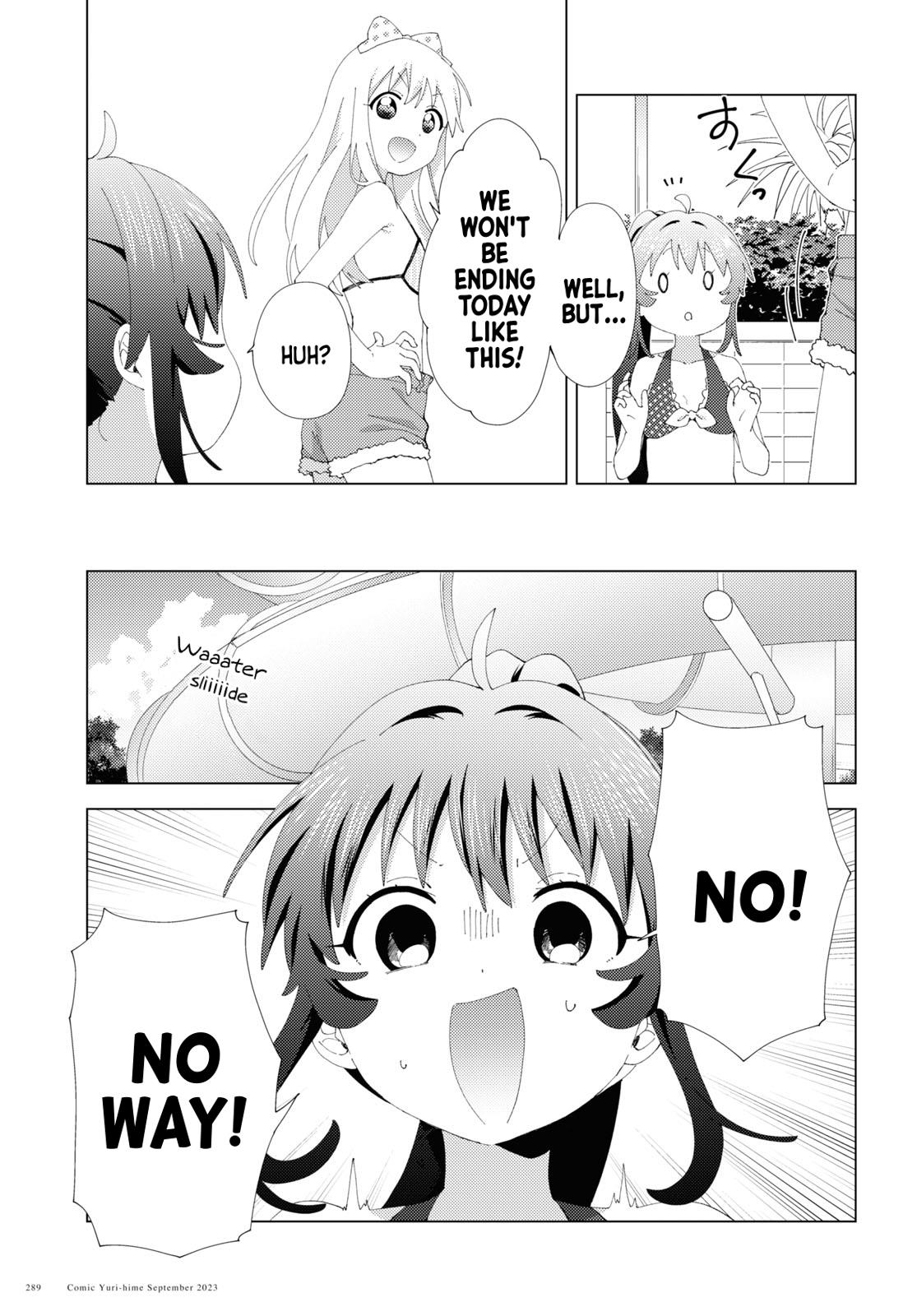 Yuru Yuri - Chapter 200: At The Poolside Without Getting In The Water