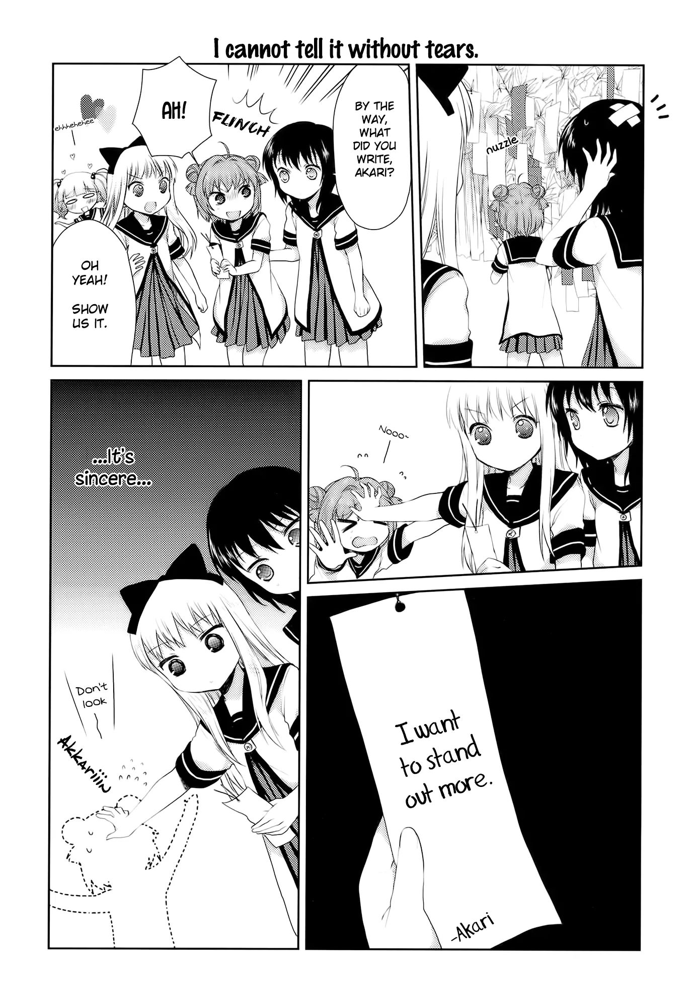 Yuru Yuri - Vol.2 Chapter 13: A Solemn Wish Upon The Stars