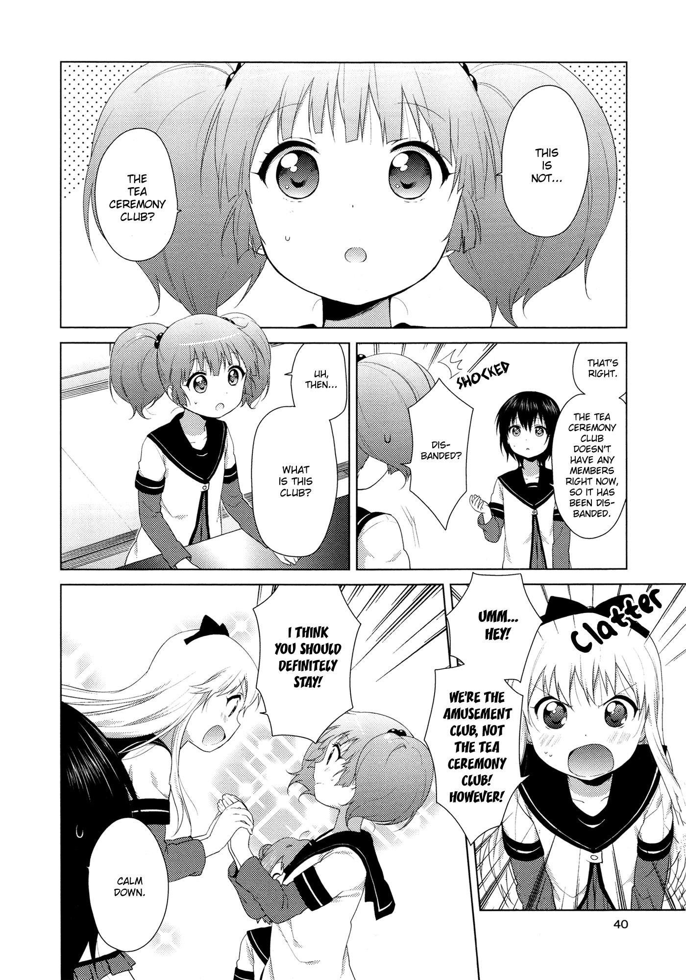 Yuru Yuri - Vol.11 Chapter 78.9: Beginnings R4: Mirakurun Has Joined The Party!