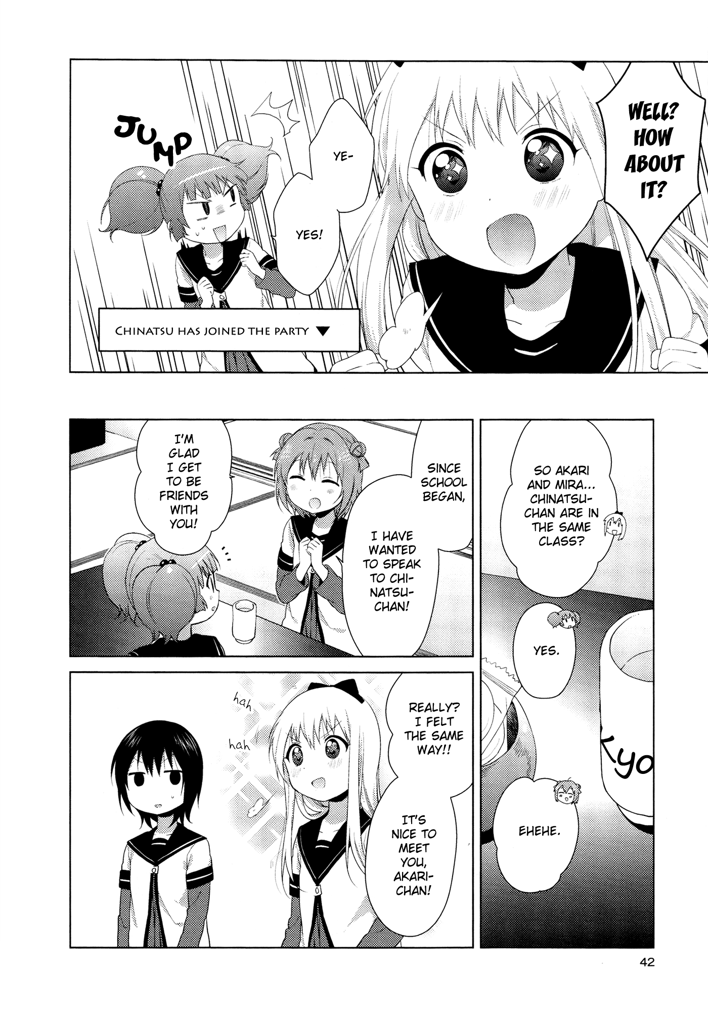 Yuru Yuri - Vol.11 Chapter 78.9: Beginnings R4: Mirakurun Has Joined The Party!