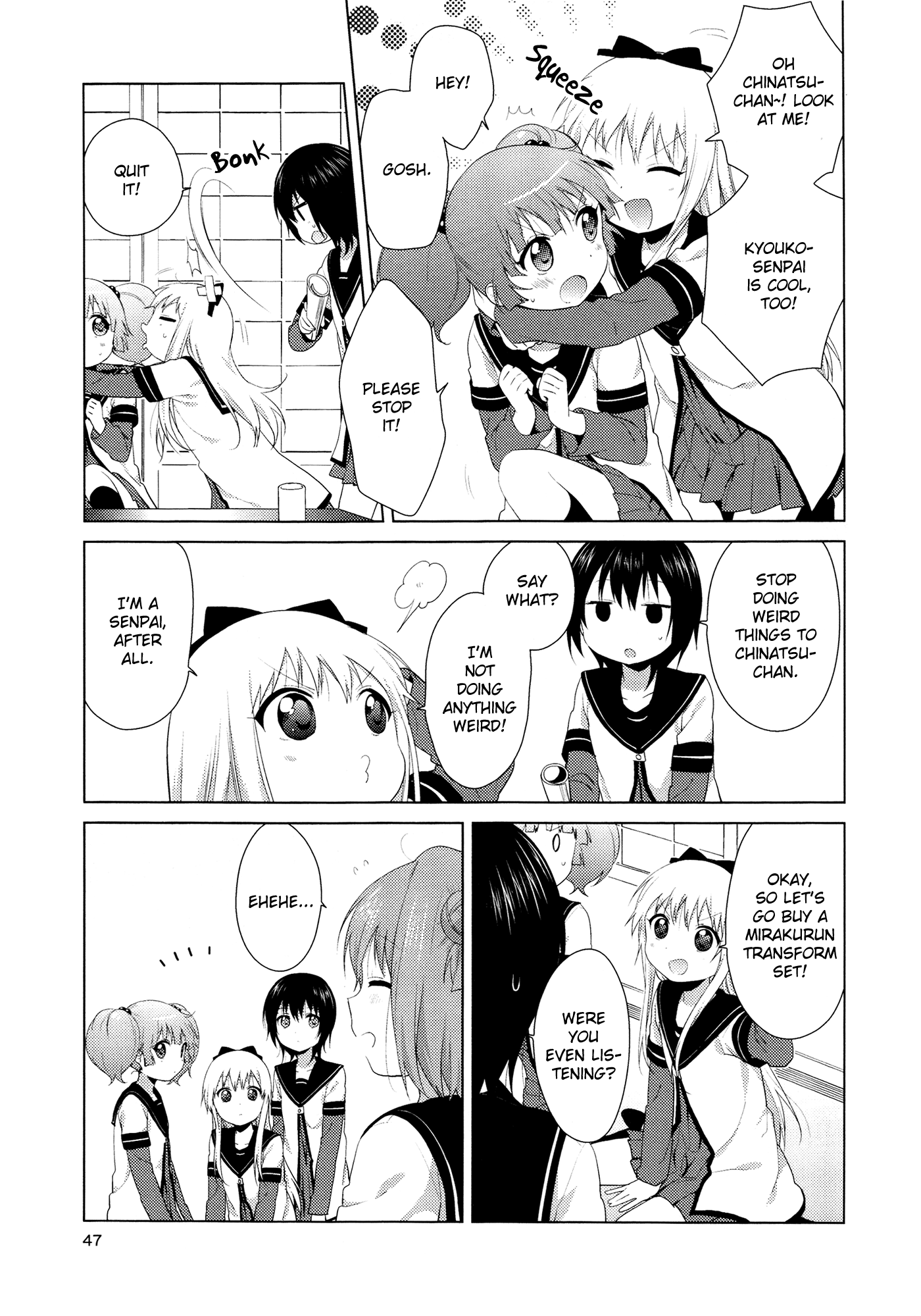 Yuru Yuri - Vol.11 Chapter 78.9: Beginnings R4: Mirakurun Has Joined The Party!