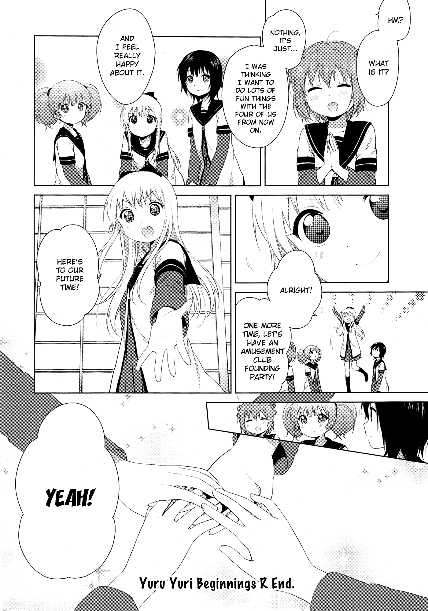 Yuru Yuri - Vol.11 Chapter 78.9: Beginnings R4: Mirakurun Has Joined The Party!