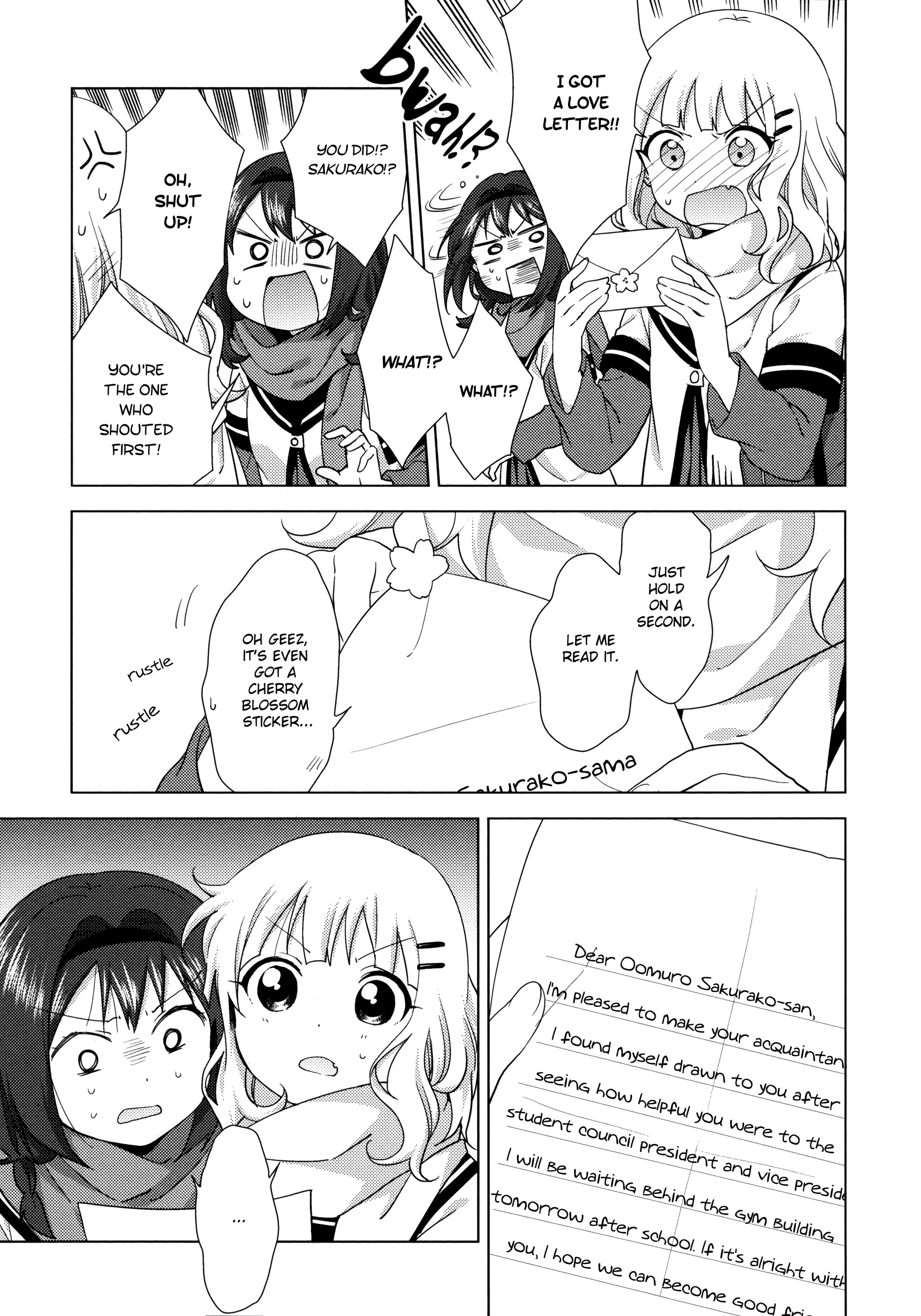 Yuru Yuri - Vol.17 Chapter 133: Love Letter Rhapsody