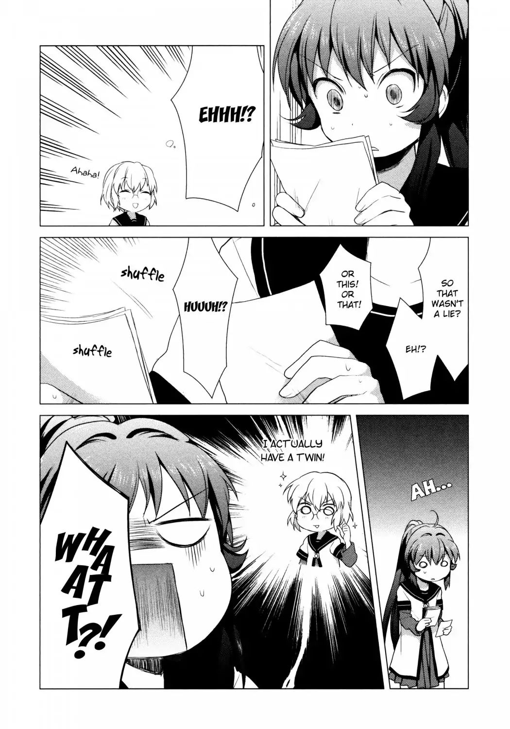 Yuru Yuri - Vol.3 Chapter 32: Calling It "Fool's Day" Is Pretty Mean