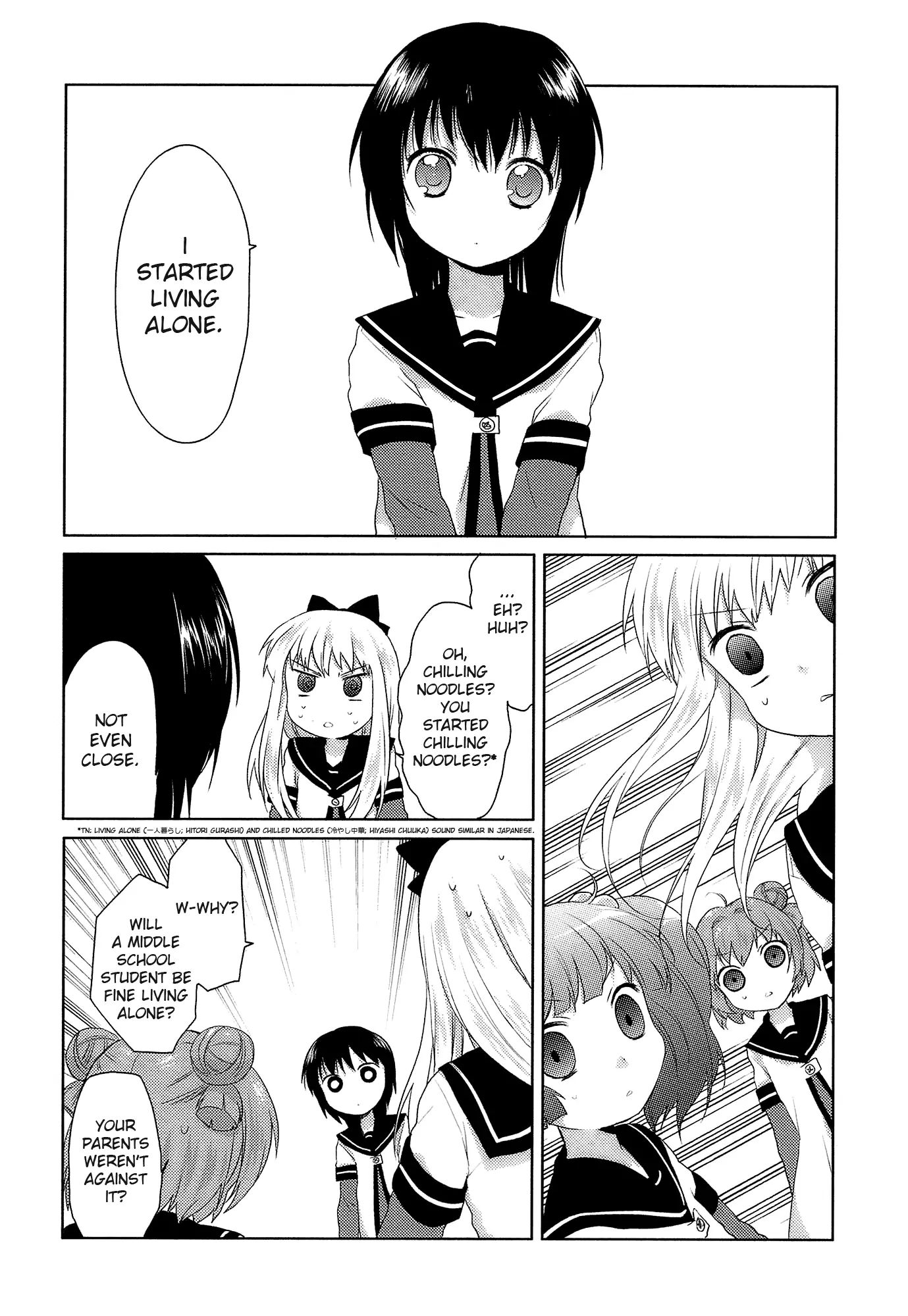 Yuru Yuri - Vol.1 Chapter 8: Many Many Memories