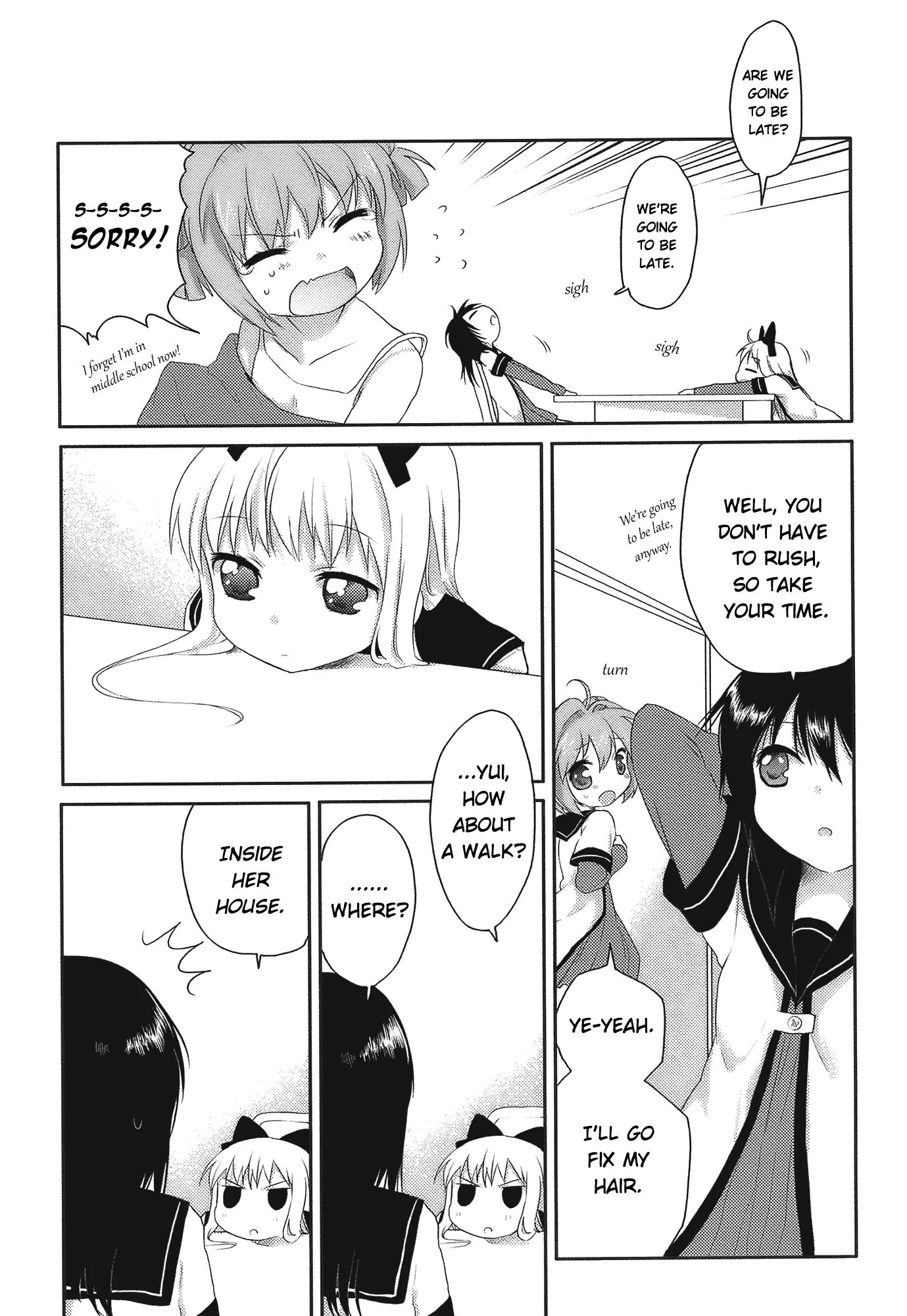 Yuru Yuri - Vol.1 Chapter 2: How About A Walk Around The House?