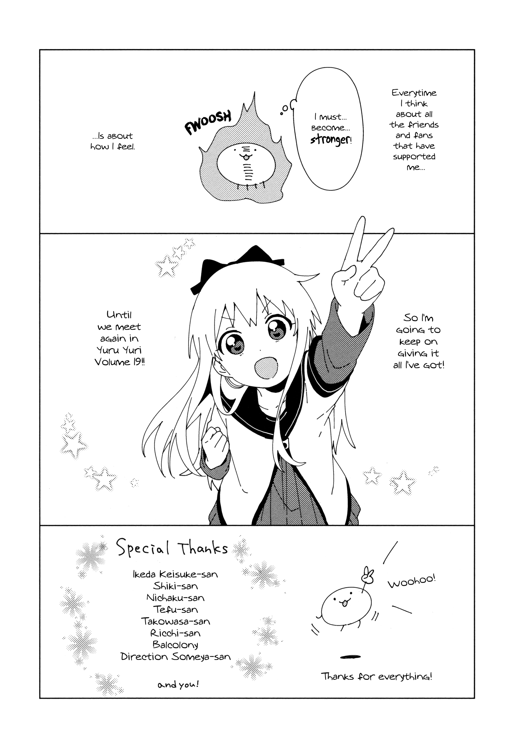 Yuru Yuri - Vol.18 Chapter 148.8: Volume 18 Extras