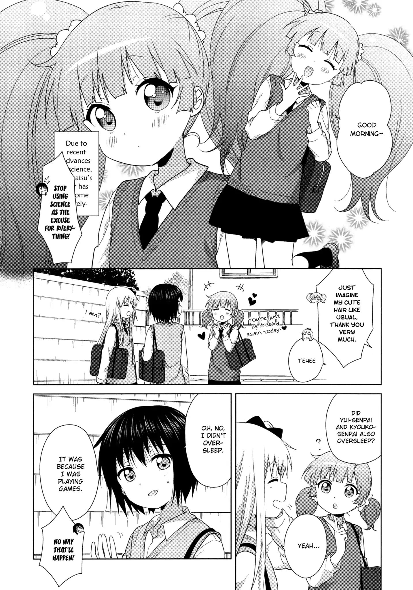 Yuru Yuri - Vol.15 Chapter 116: If We Were In Highschool