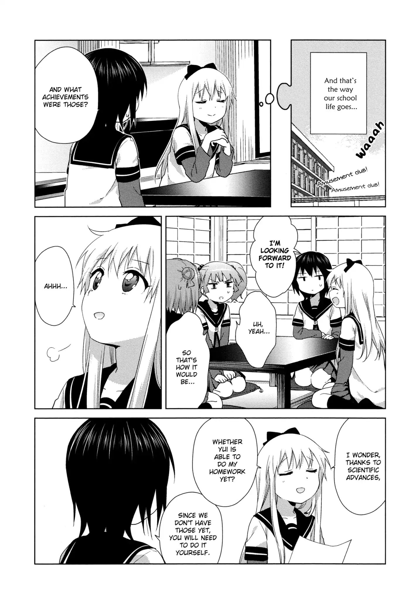 Yuru Yuri - Vol.15 Chapter 116: If We Were In Highschool