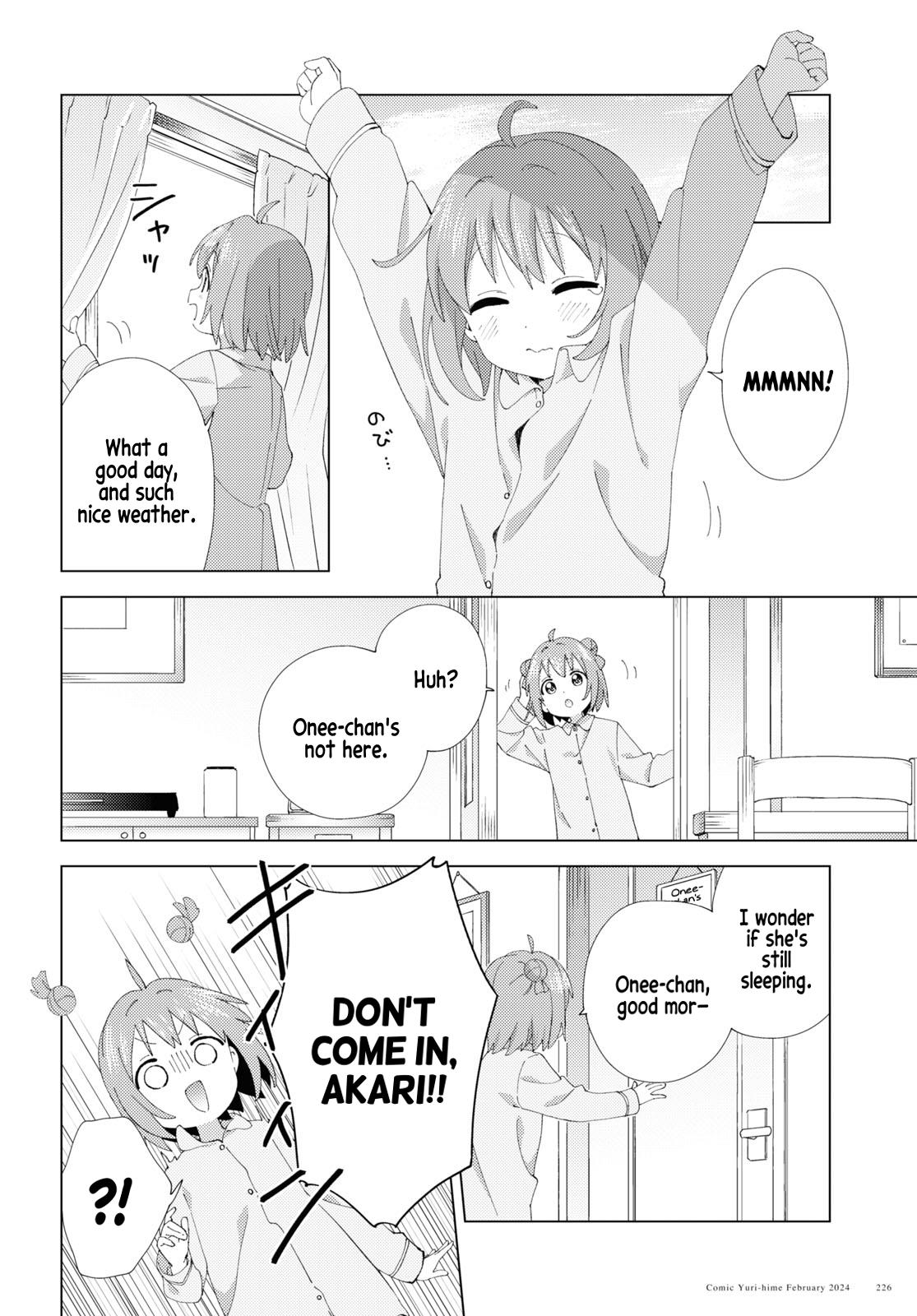 Yuru Yuri - Chapter 205: Sick Onee-Chan