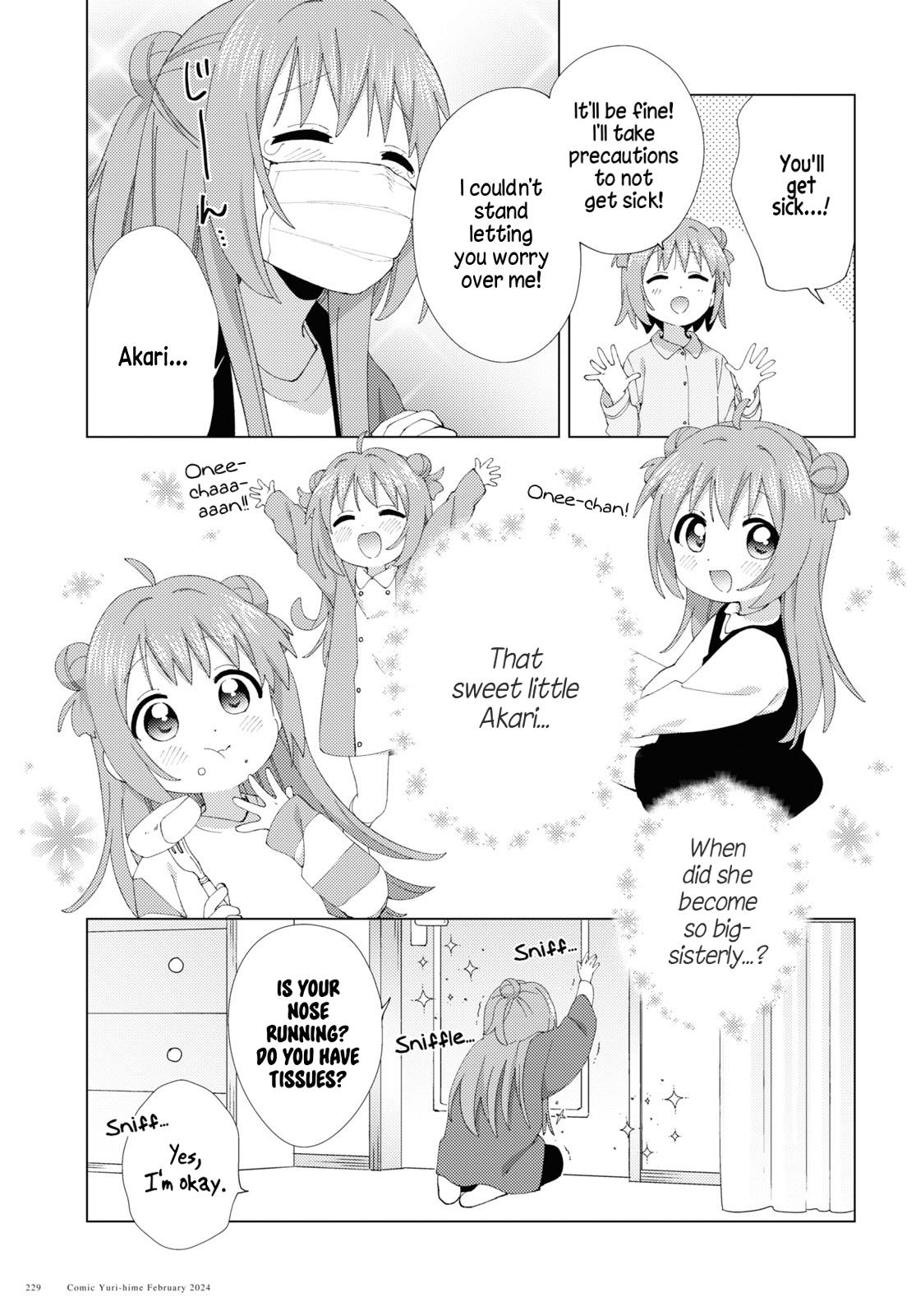 Yuru Yuri - Chapter 205: Sick Onee-Chan