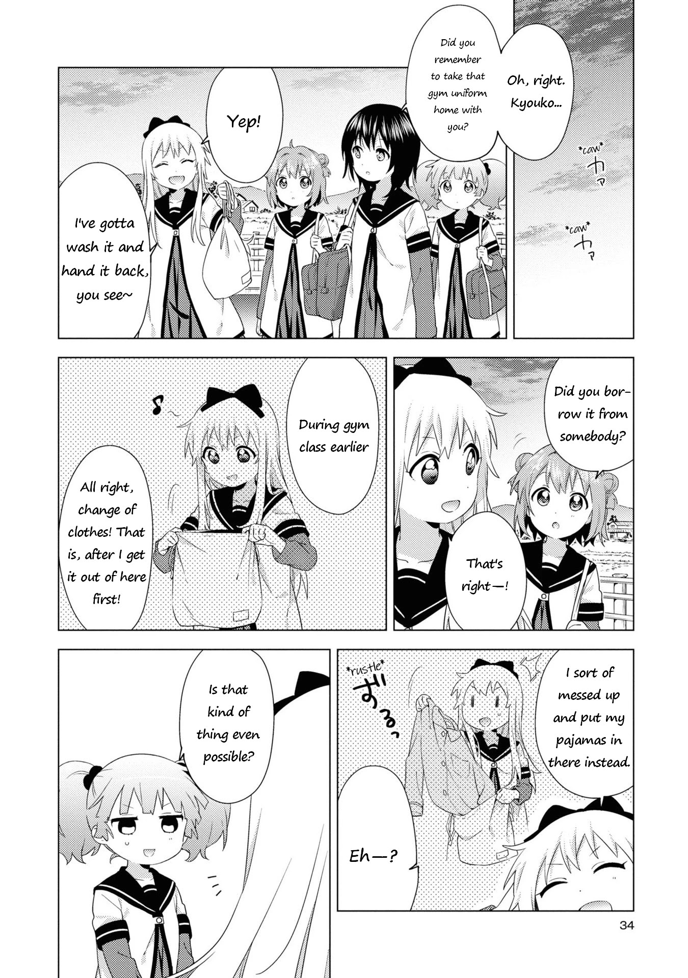 Yuru Yuri - Chapter 171: True Embarrassing Stories