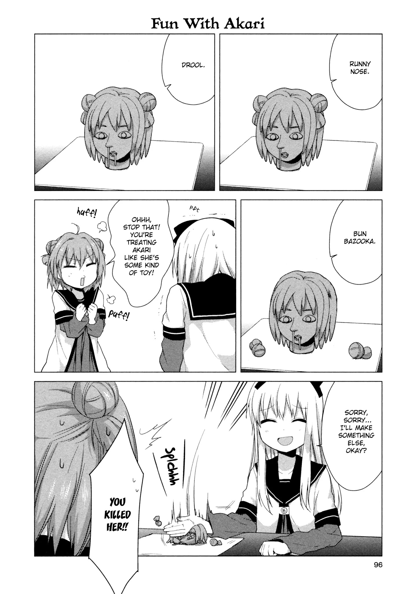 Yuru Yuri - Chapter 39: Knead The Kitty, Knead The Kitty