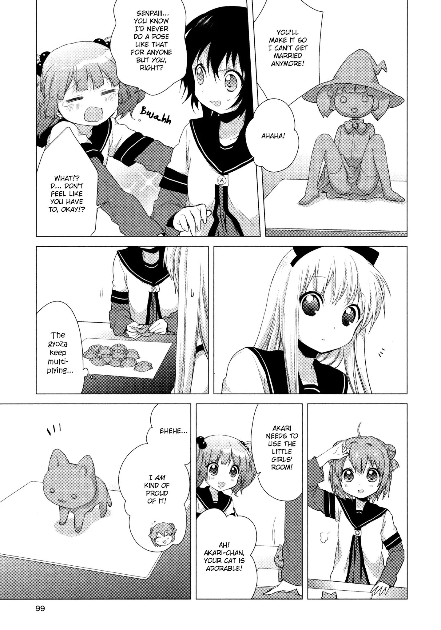 Yuru Yuri - Chapter 39: Knead The Kitty, Knead The Kitty