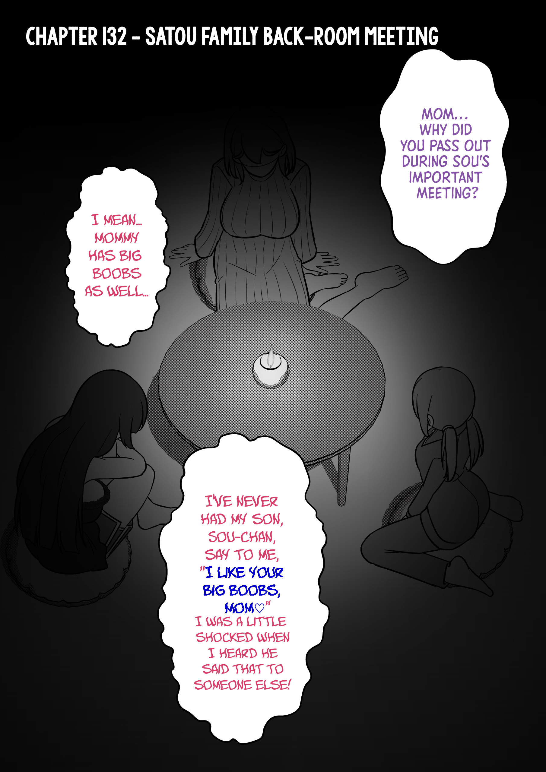 A Parallel World With A 1:39 Male To Female Ratio Is Unexpectedly Normal - Chapter 132: Satou Family Back-Room Meeting