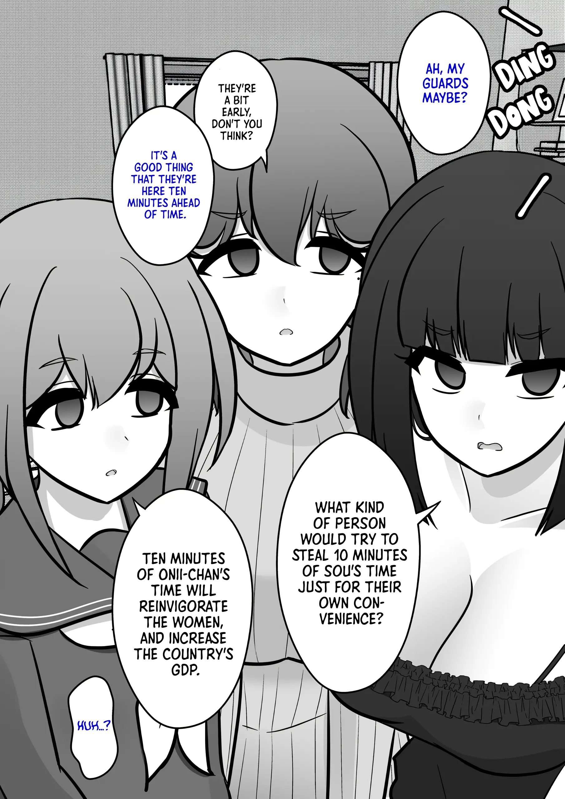 A Parallel World With A 1:39 Male To Female Ratio Is Unexpectedly Normal - Chapter 145: The Satou Family And A Visitior In The Morning