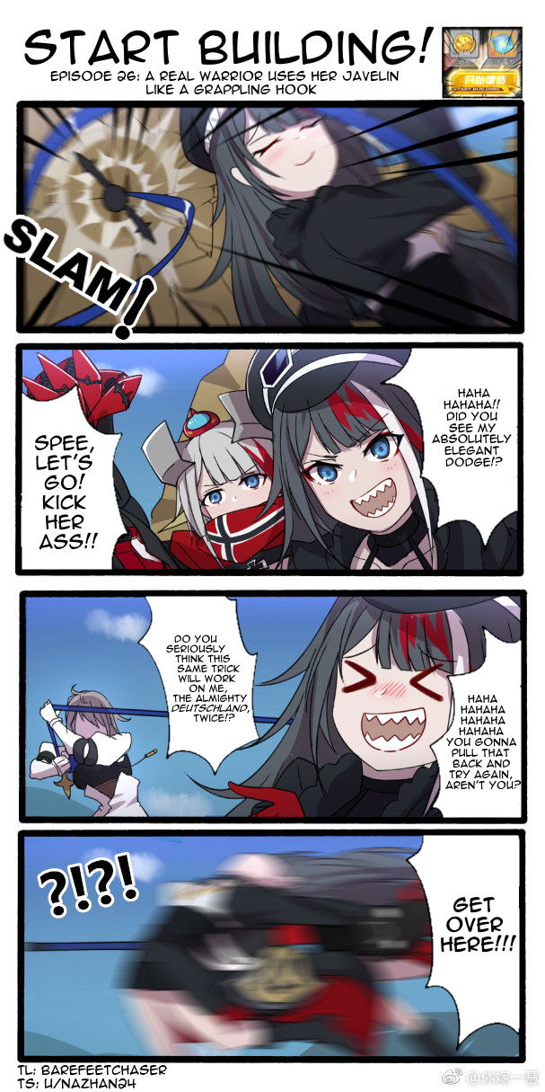 Azur Lane: Start Building! - Chapter 26: A Real Warrior Uses Her Javelin Like A Grappling Hook