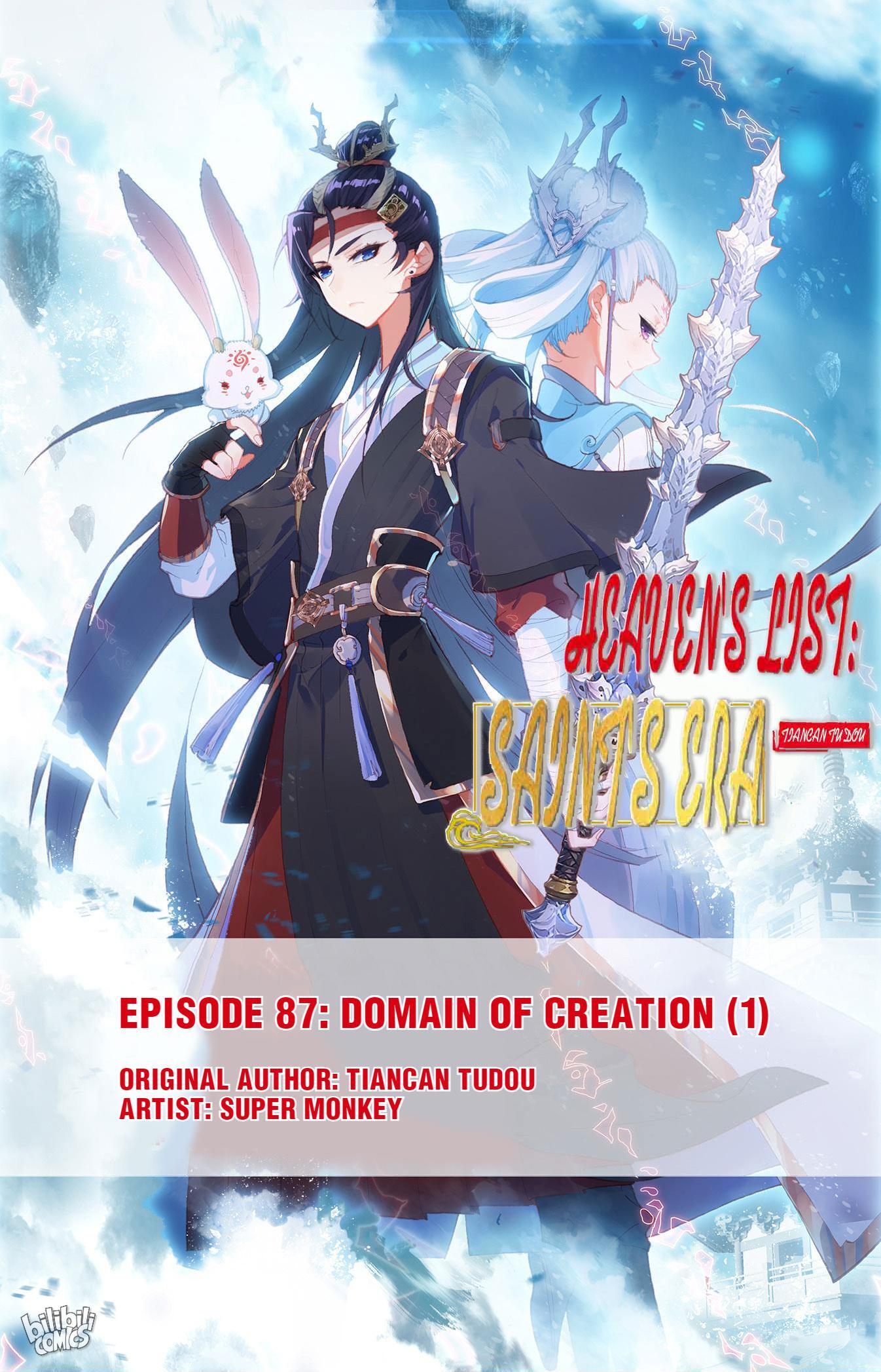 The Heaven's List - Chapter 184: Domain Of Creation (1)