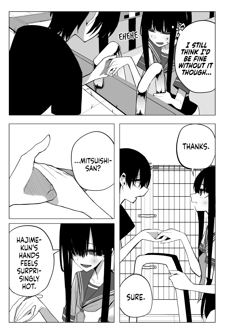 Mitsuishi-San - Chapter 20: The Av-Esque Girl From Another Class Is Helping Me Clean The Pool