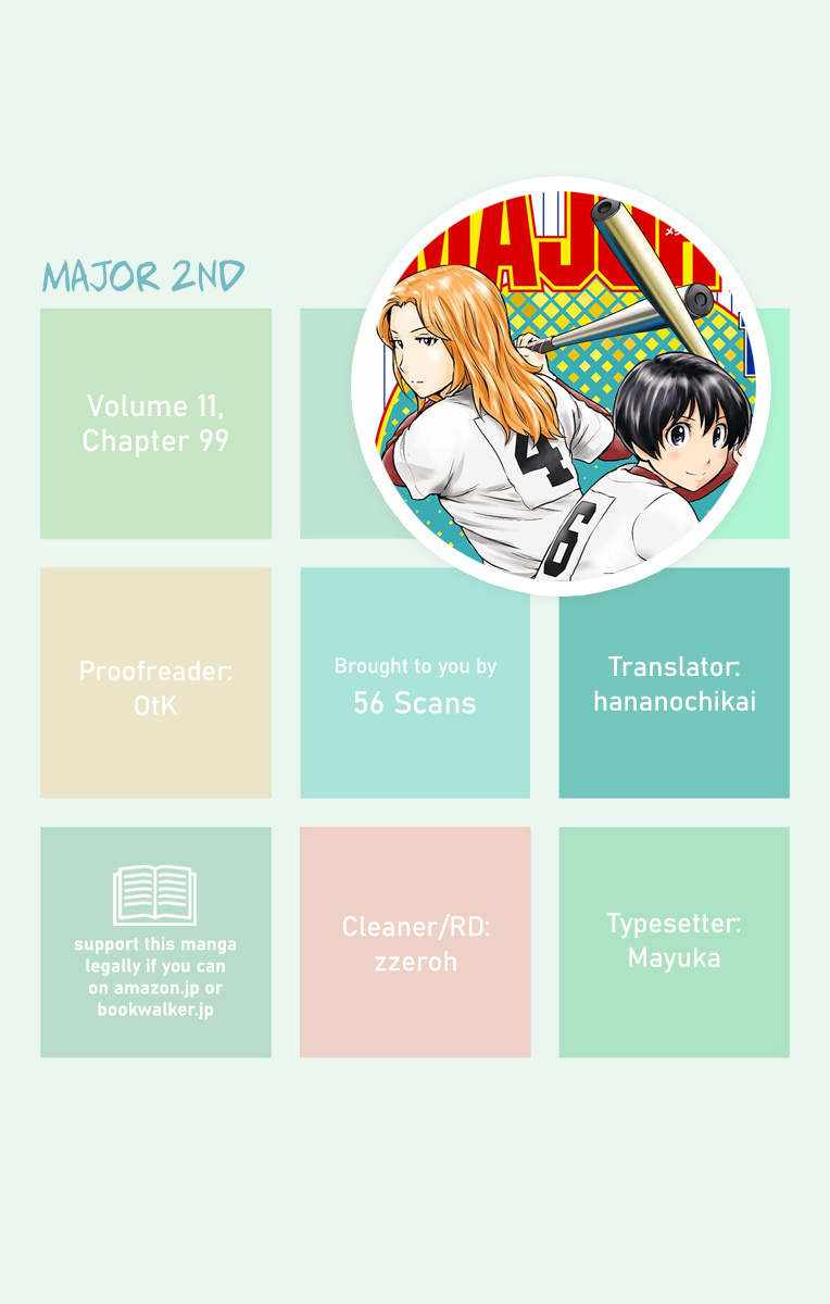 Major 2Nd - Vol.11 Chapter 99: The Catcher Is Hard To Please