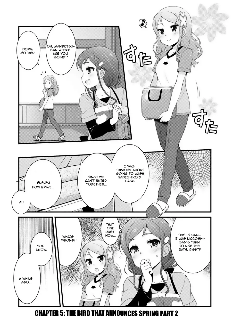 Sakura Nadeshiko - Vol.1 Chapter 5: The Bird That Announces Spring Part 2