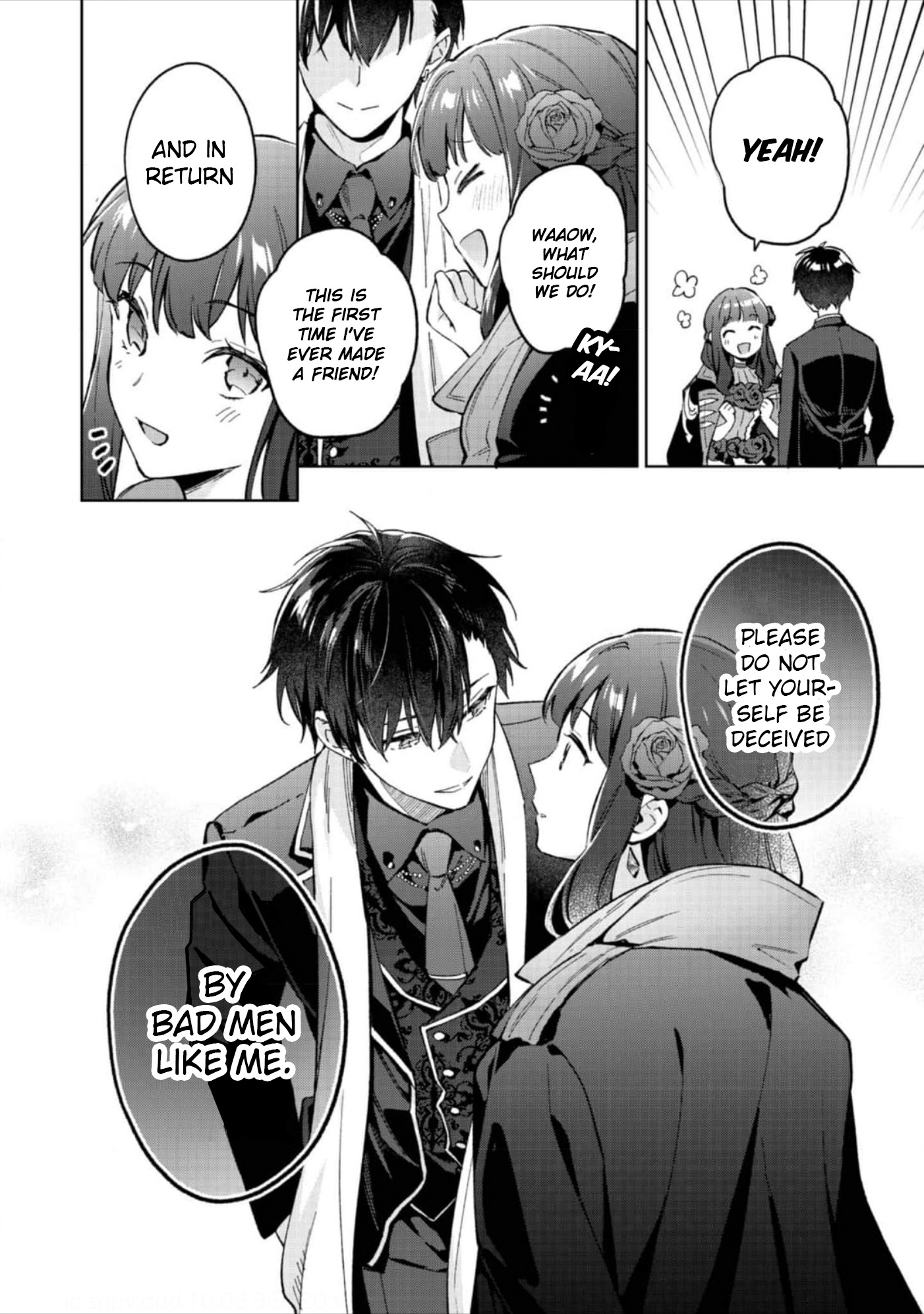 Akutou Ikka No Mana Musume, Tensei Saki Mo Otome Game No Gokudou Reijou Deshita. - Saijoukyuu Rank No Akuyaku-Sama, Sono Dekiai Wa Fuyou Desu! - Vol.3 Chapter 14