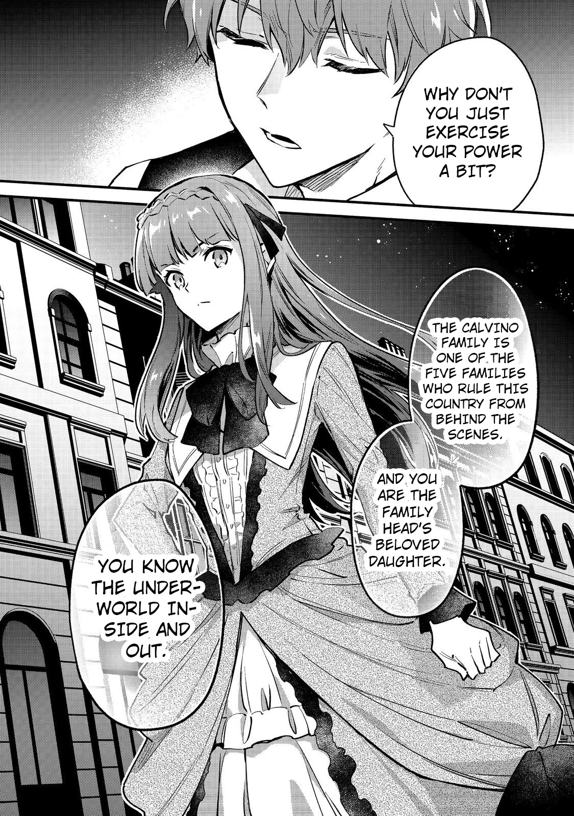 Akutou Ikka No Mana Musume, Tensei Saki Mo Otome Game No Gokudou Reijou Deshita. - Saijoukyuu Rank No Akuyaku-Sama, Sono Dekiai Wa Fuyou Desu! - Chapter 1