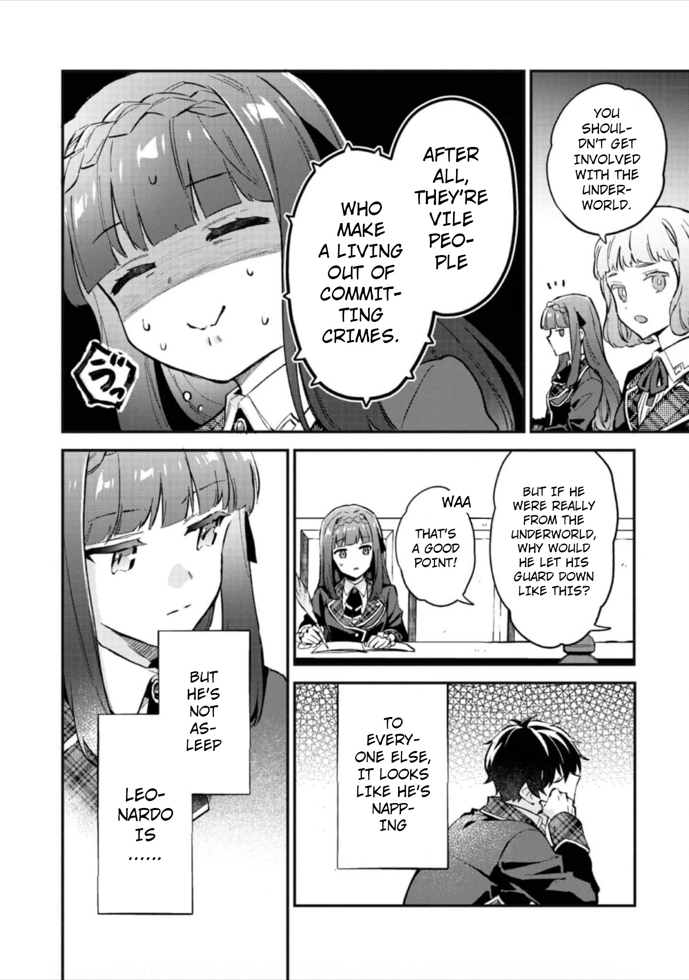 Akutou Ikka No Mana Musume, Tensei Saki Mo Otome Game No Gokudou Reijou Deshita. - Saijoukyuu Rank No Akuyaku-Sama, Sono Dekiai Wa Fuyou Desu! - Chapter 4