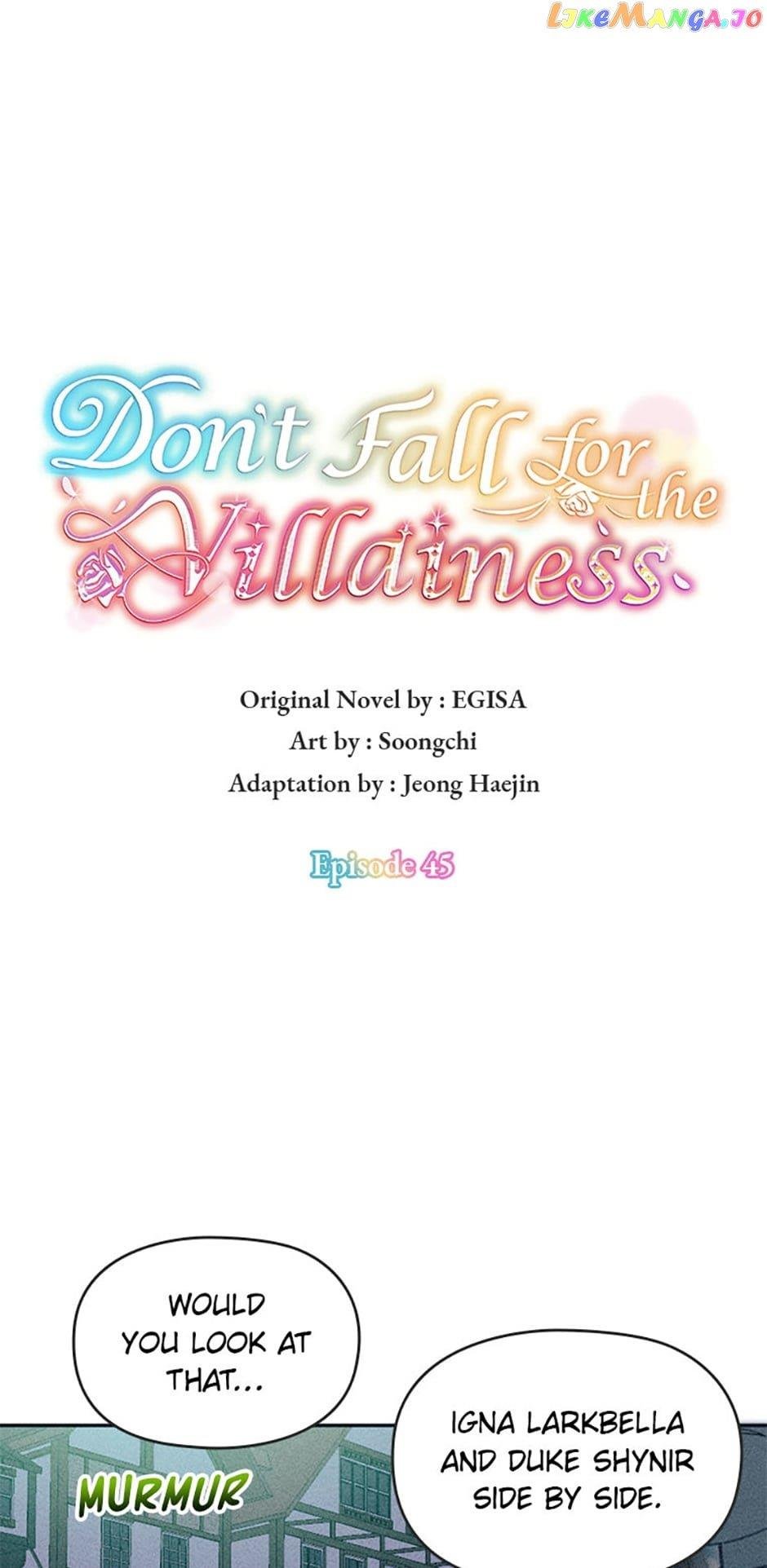 Don’t Fall In Love With The Villainess - Chapter 45