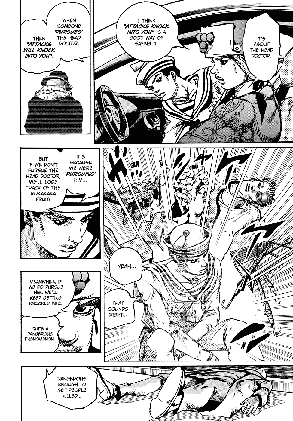 Jojo No Kimyou Na Bouken - Jojorion - Chapter 89: Dangerous Pursuit Part 1