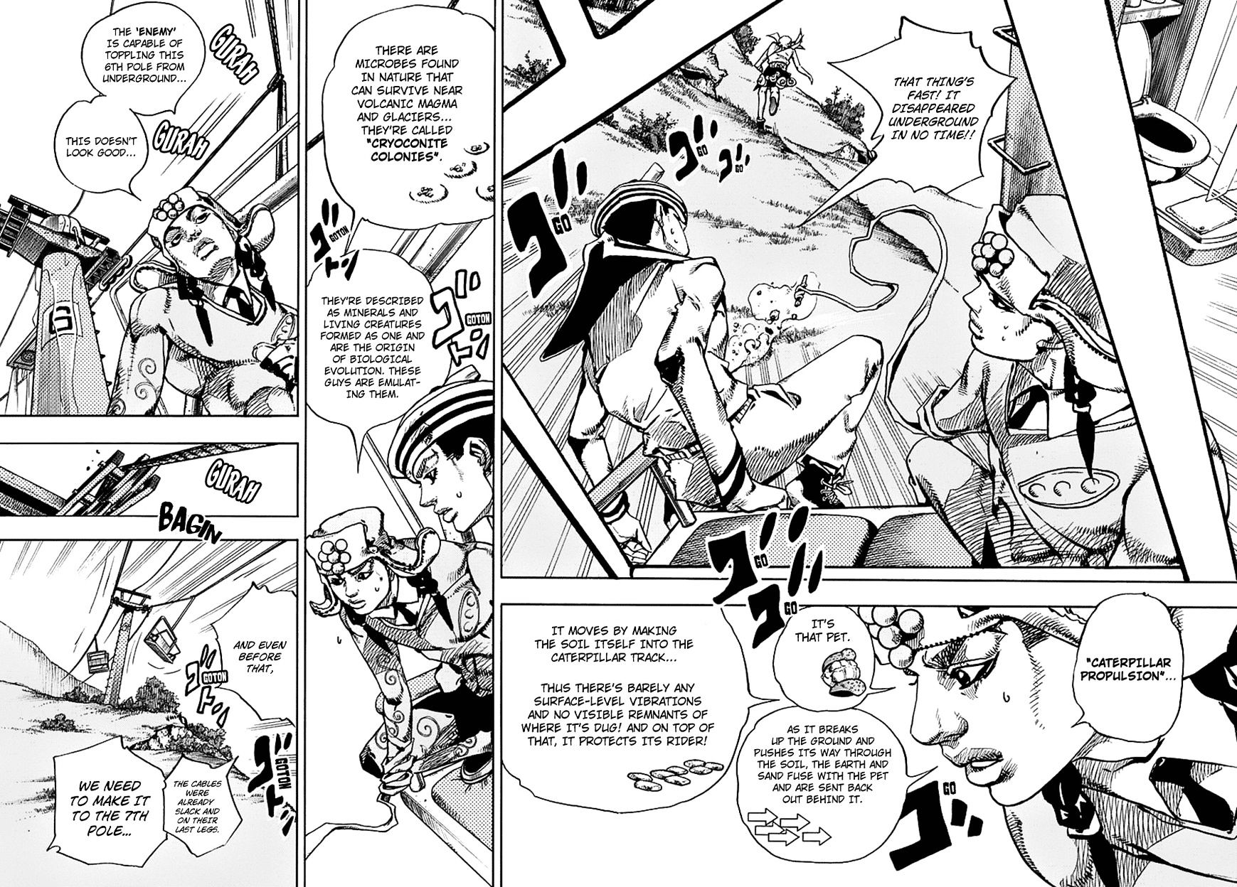 Jojo No Kimyou Na Bouken - Jojorion - Chapter 68 : Rock Humans And Rock Animals Part 1