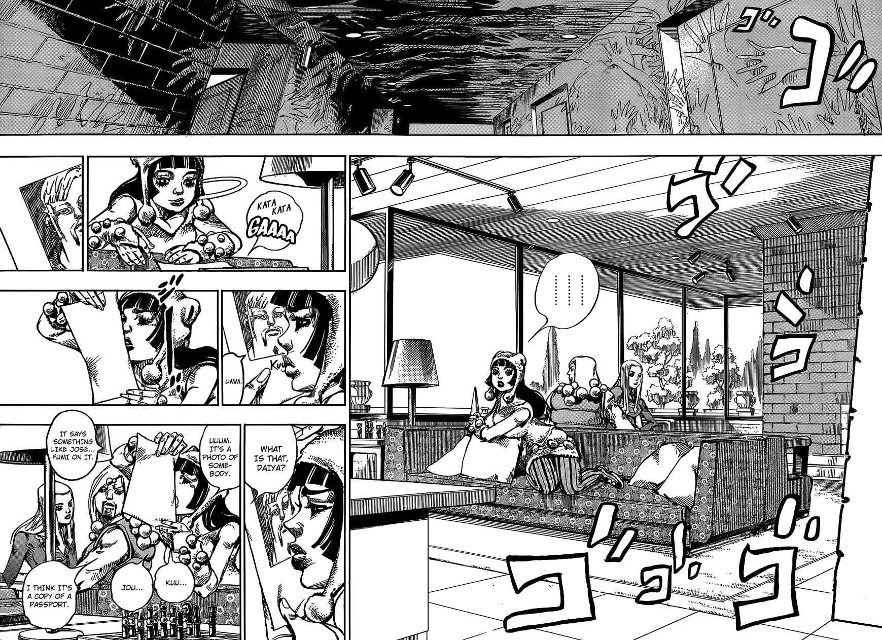 Jojo No Kimyou Na Bouken - Jojorion - Chapter 48 : Damo Tamaki's Traces