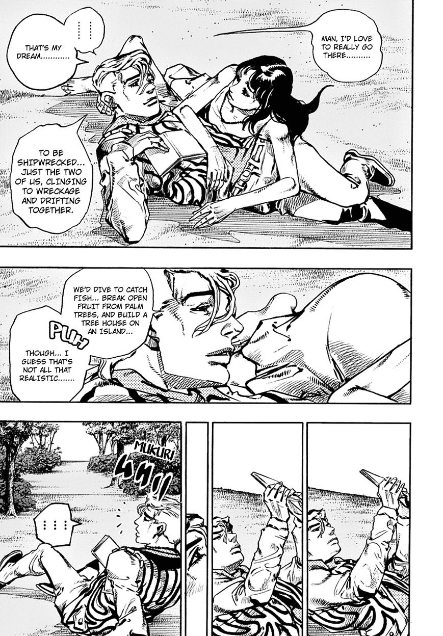 Jojo No Kimyou Na Bouken - Jojorion - Chapter 60 : The Man Who Lives By The Pond Part 2