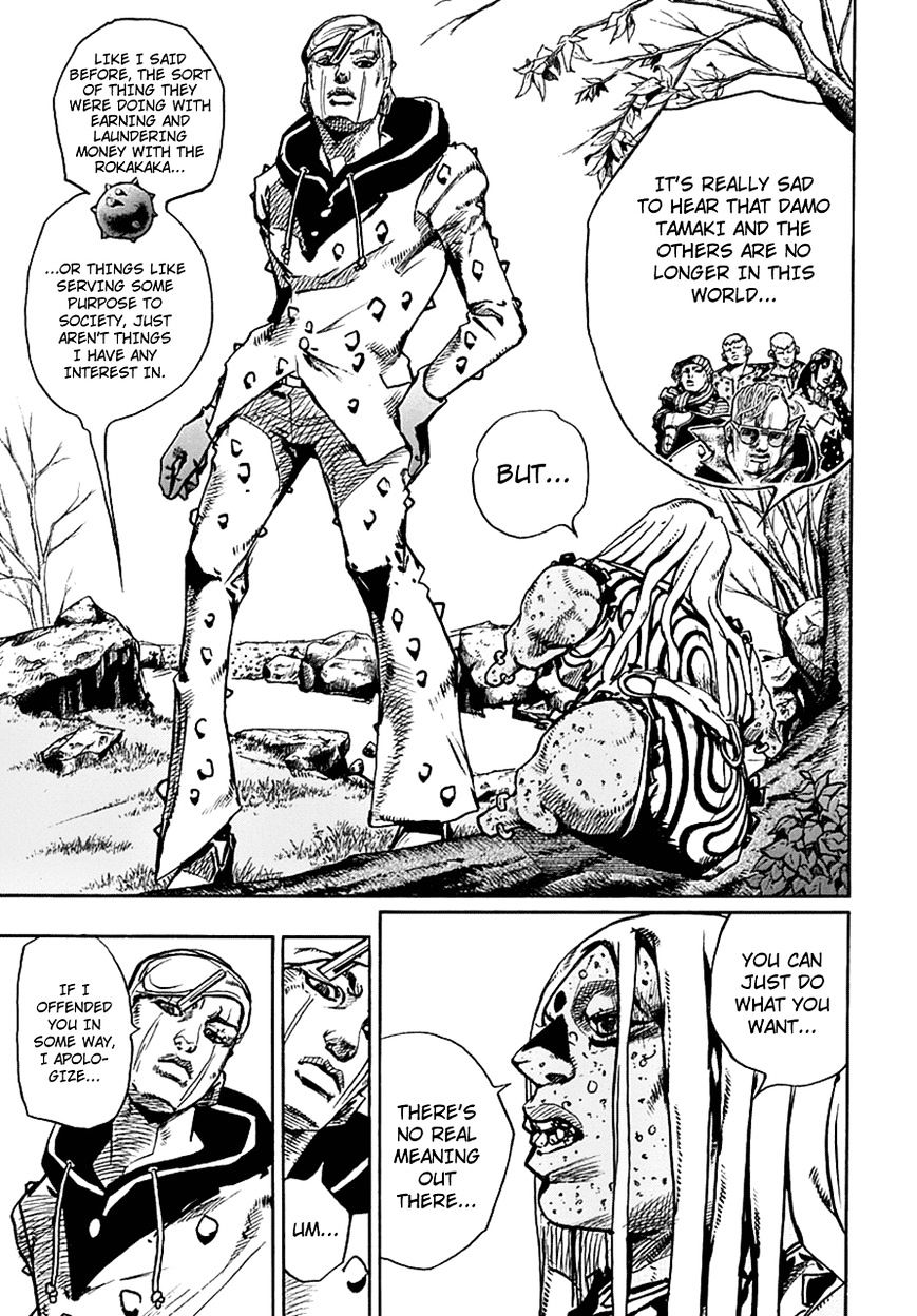 Jojo No Kimyou Na Bouken - Jojorion - Chapter 60 : The Man Who Lives By The Pond Part 2