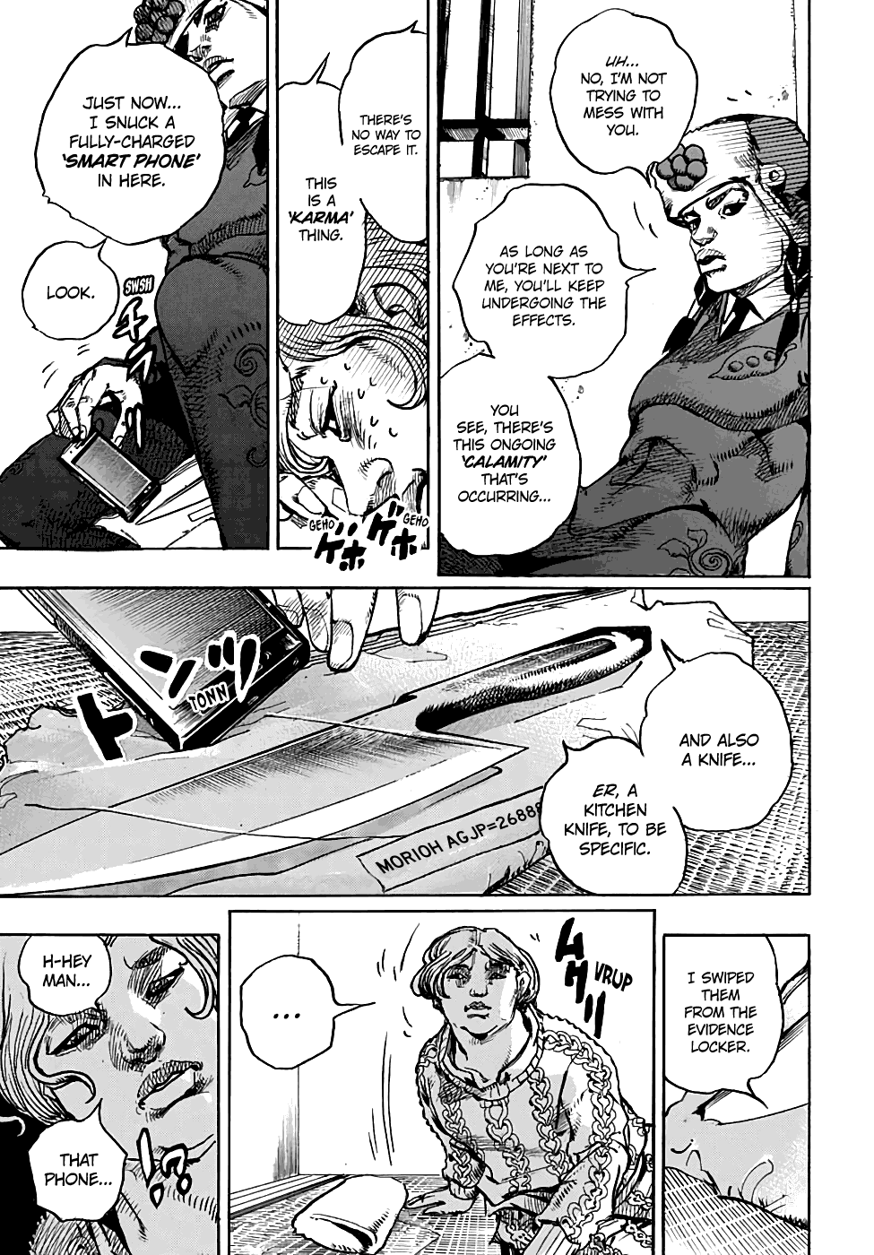 Jojo No Kimyou Na Bouken - Jojorion - Chapter 96: Endless Calamity Part 2