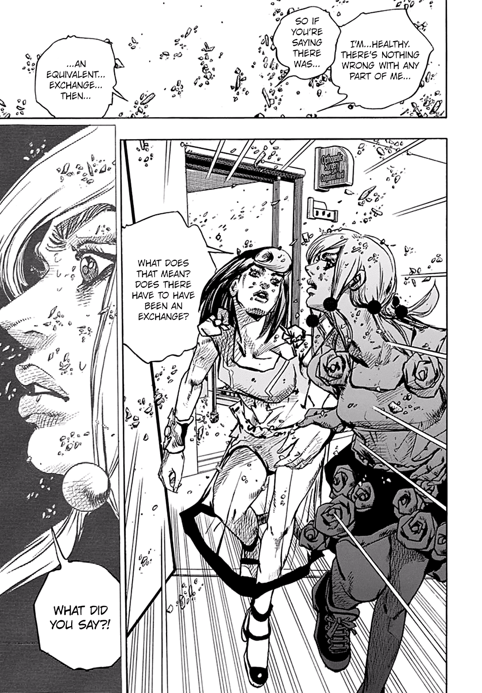 Jojo No Kimyou Na Bouken - Jojorion - Chapter 79: Equivalent Exchange And The University Hospital Part 3