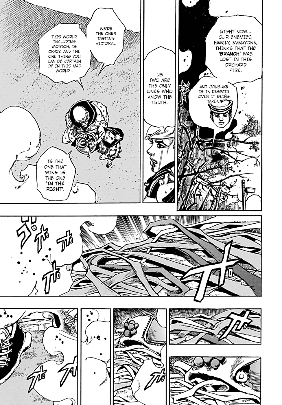 Jojo No Kimyou Na Bouken - Jojorion - Chapter 76: Poor Tom And Ozone Baby Part 5