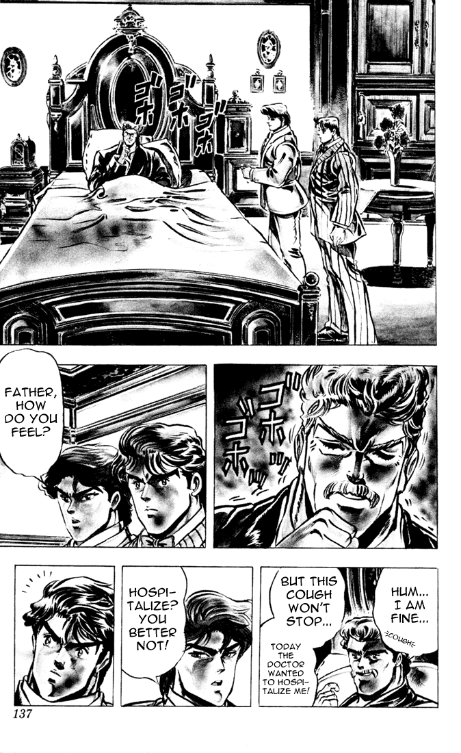 Jojo's Bizarre Adventure Part 1 - Phantom Blood - Vol.1 Chapter 6: A Letter From The Past, Part 1